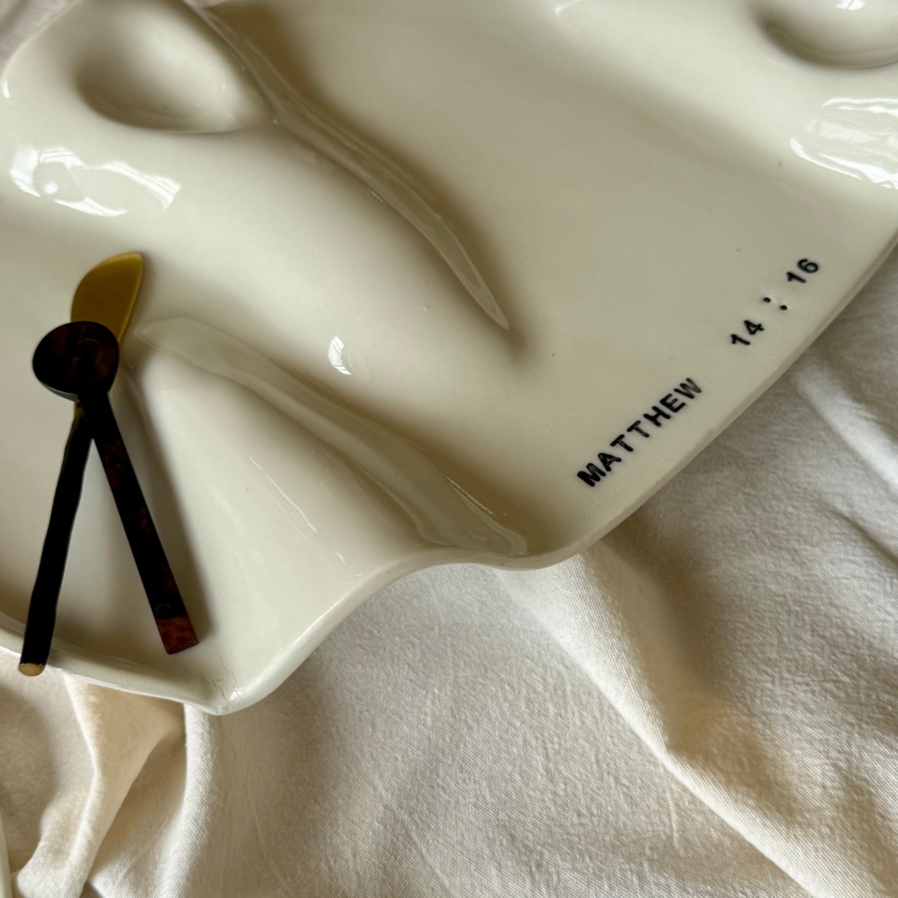 Custom Order for Michelle | Ceramic Organic Grazing Platter | May You Feed Many