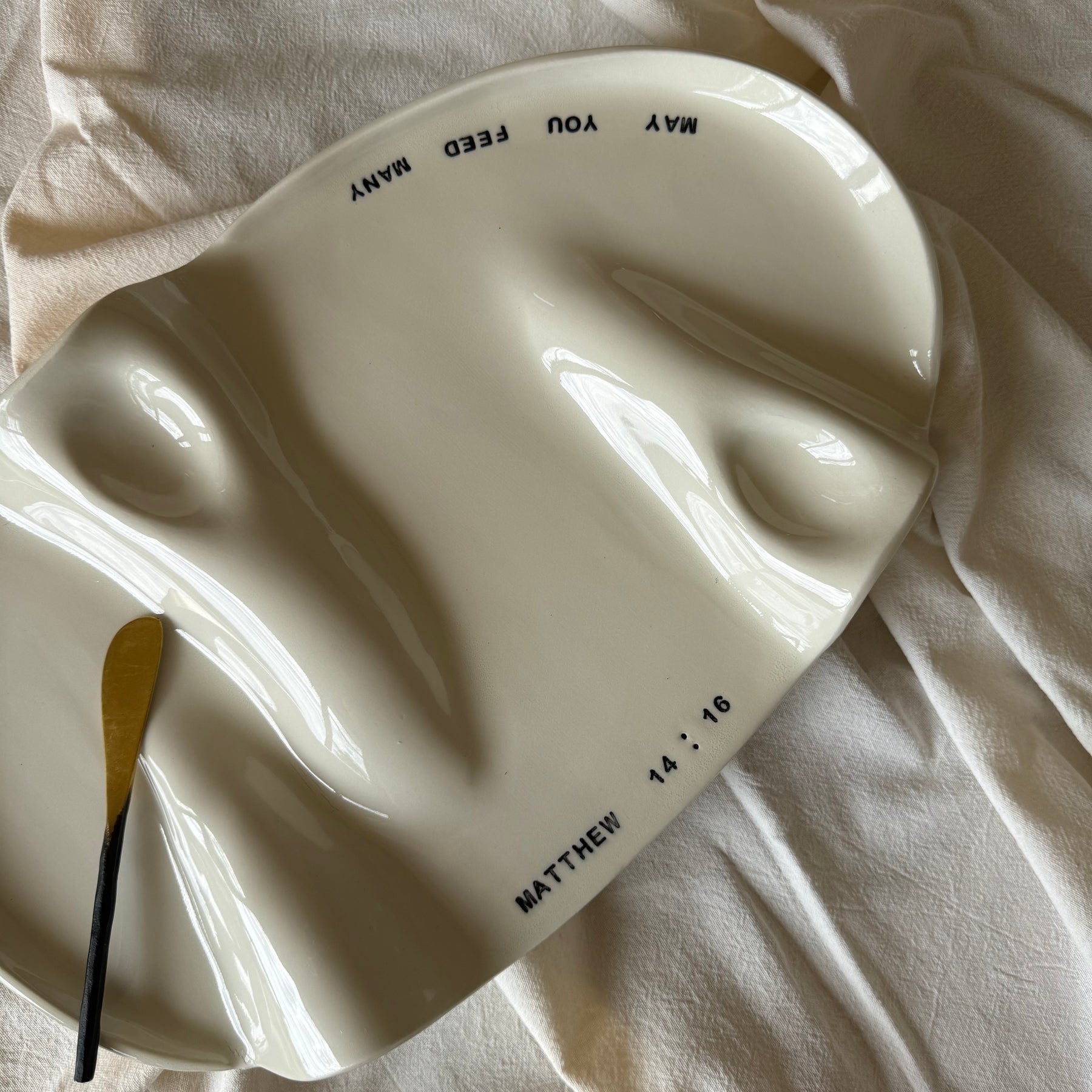 Custom Order for Michelle | Ceramic Organic Grazing Platter | May You Feed Many