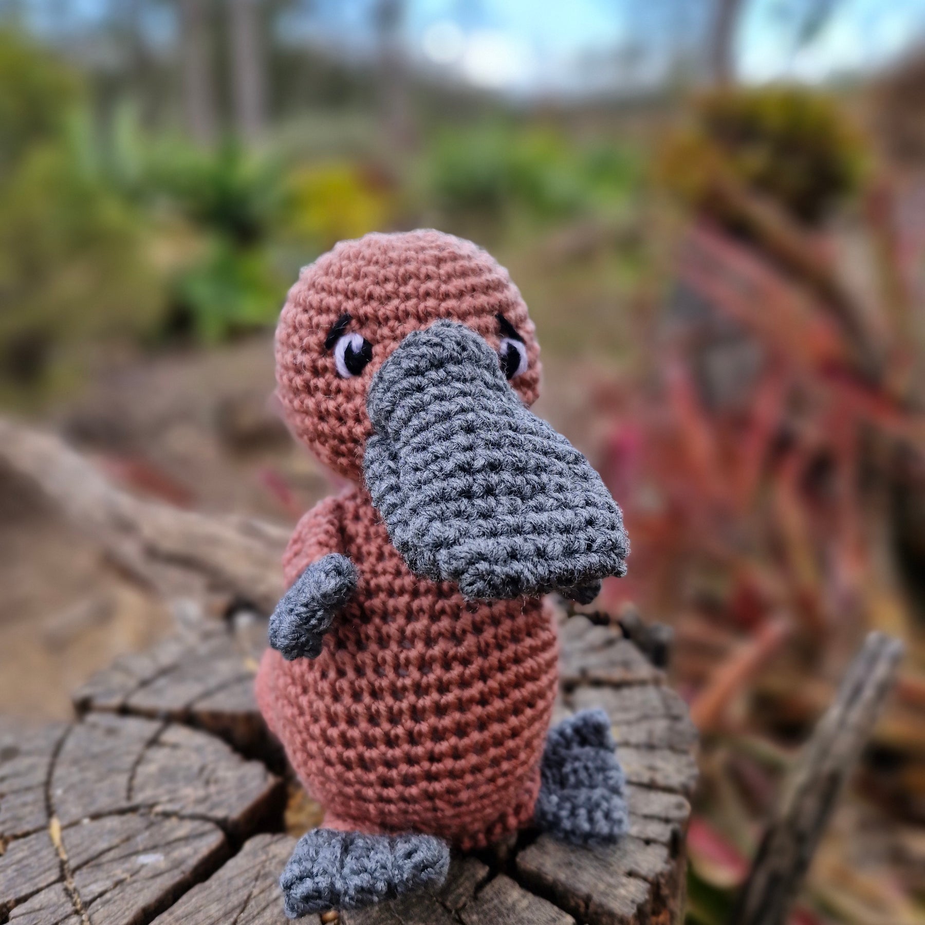 Adorable Baby Platypus Hand Crochet