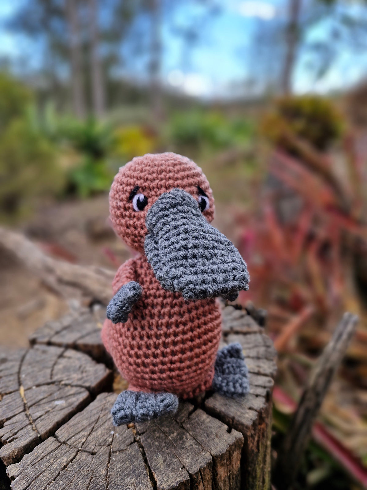 Adorable Baby Platypus Hand Crochet
