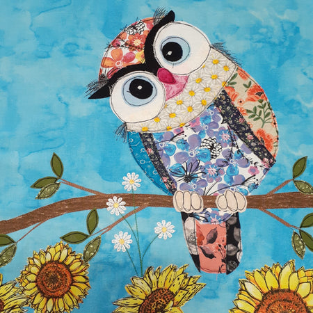 Mumma Scrappy Owl Applique Pattern