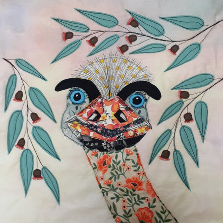 Emily the Scrappy Emu Applique Pattern