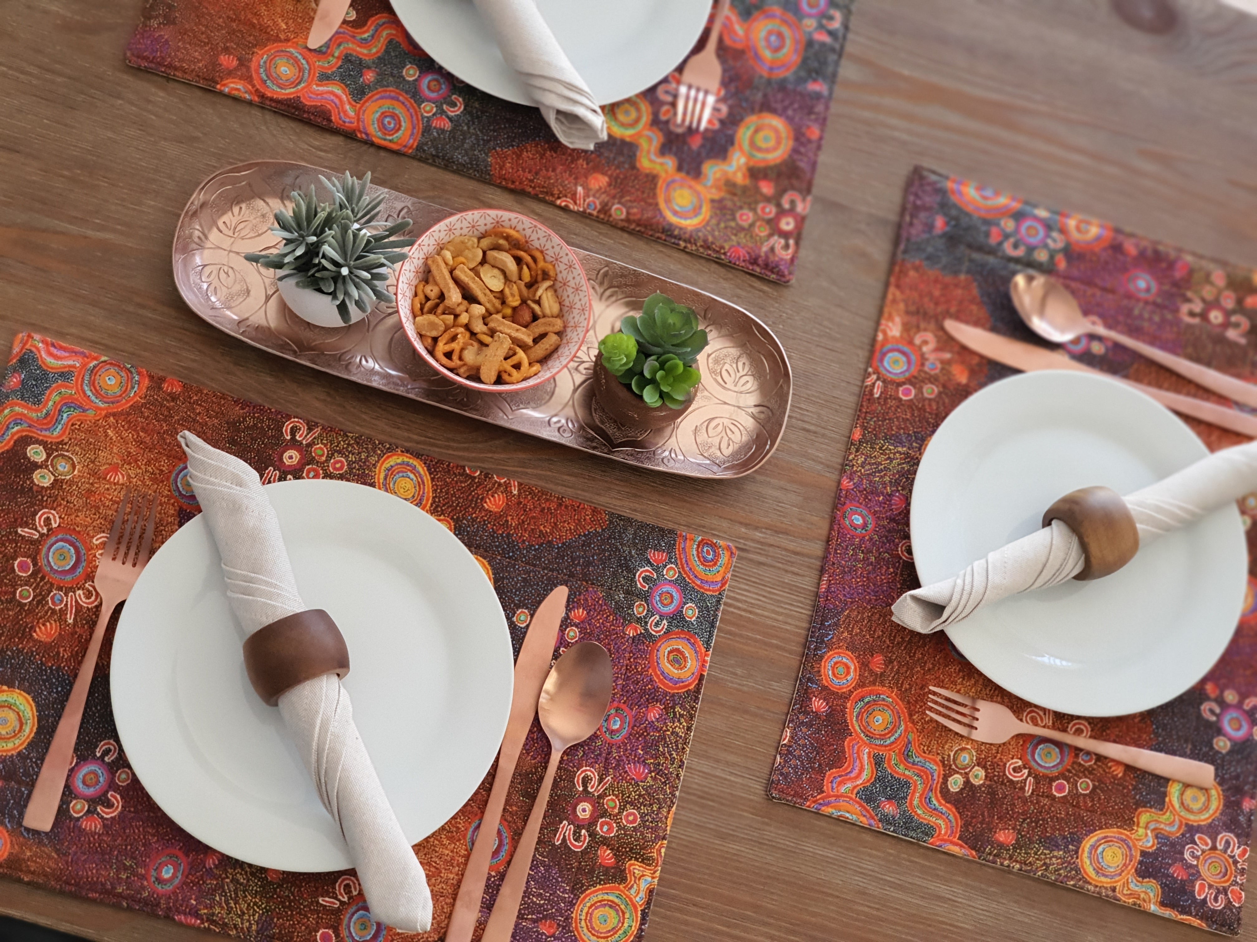Indigenous Placemats - Goanna Dreaming