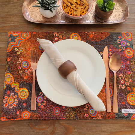 Indigenous Placemats - Goanna Dreaming