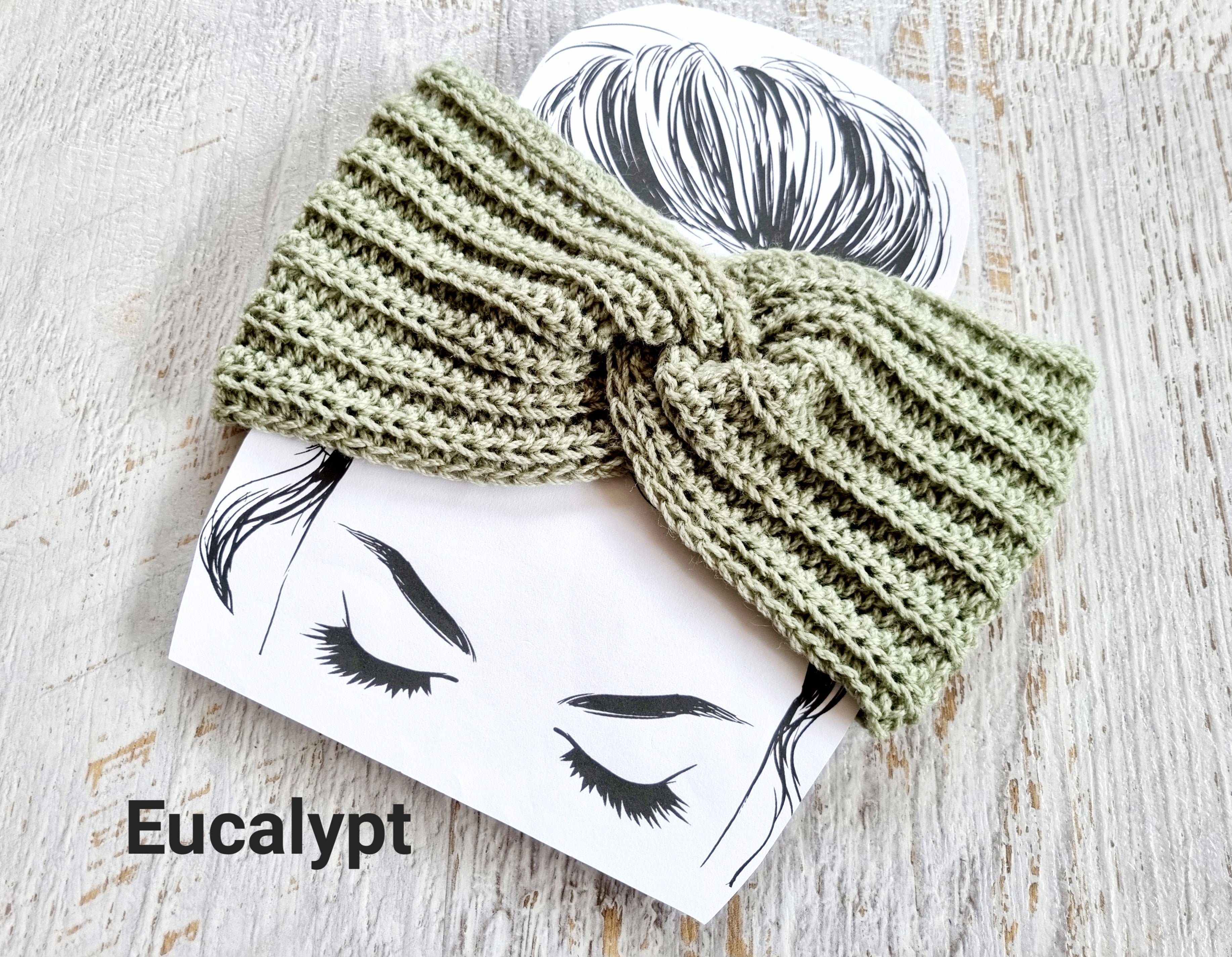 Ladies Headband | Earwarmer | Vintage | Handmade |100% Pure Australian Wool