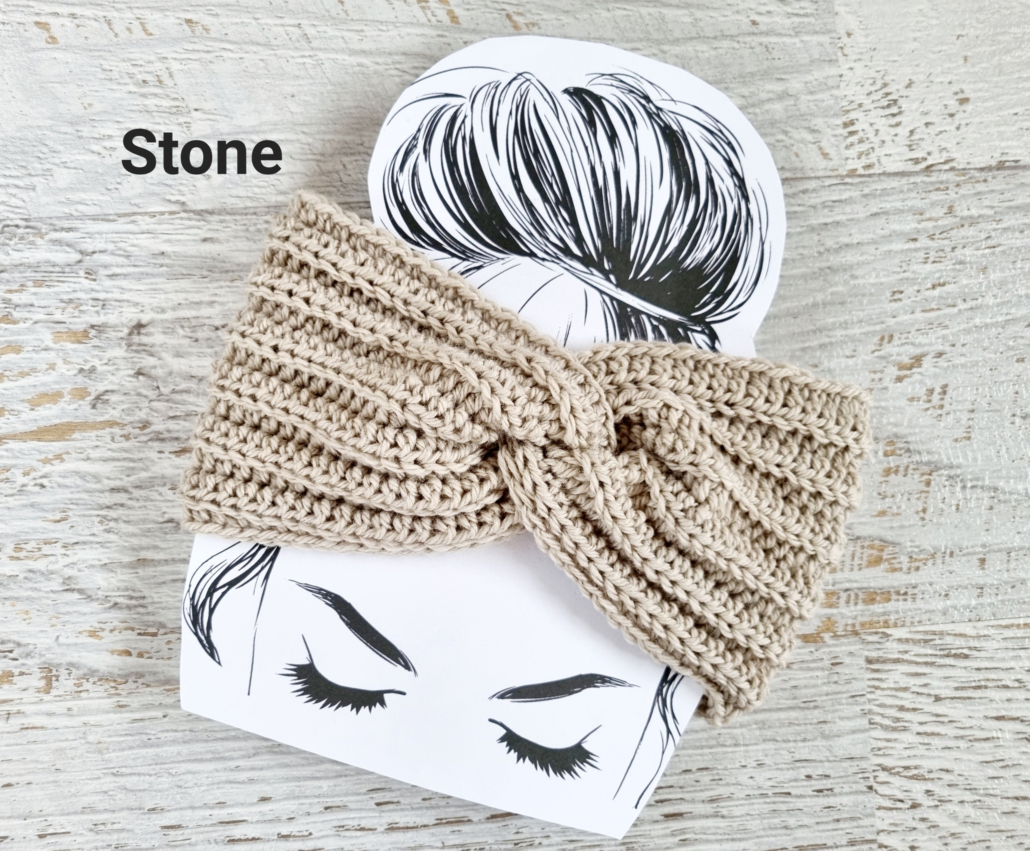 Ladies Headband | Earwarmer | Vintage | Handmade |100% Pure Australian Wool