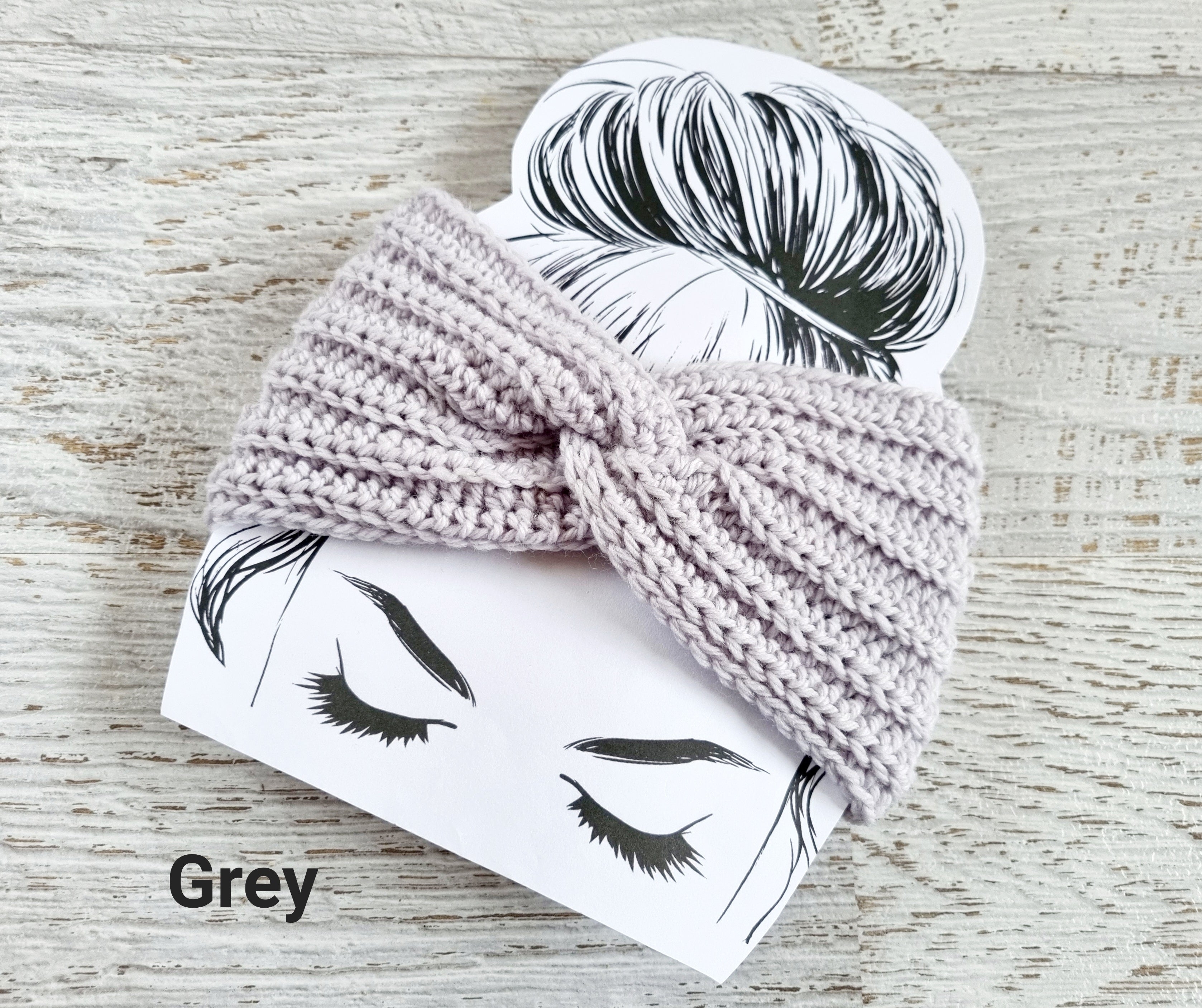 Ladies Headband | Earwarmer | Vintage | Handmade |100% Pure Australian Wool