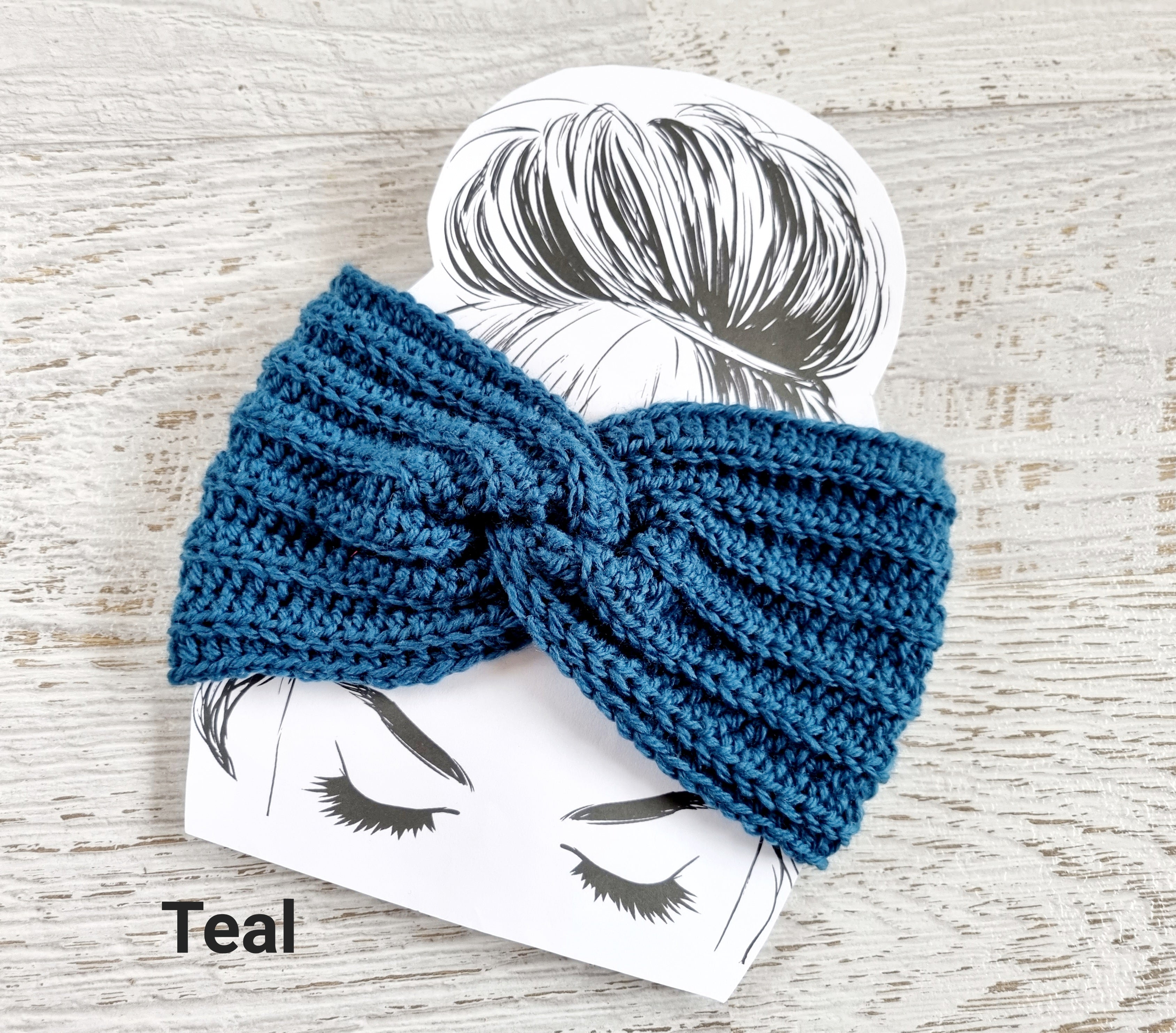 Ladies Headband | Earwarmer | Vintage | Handmade |100% Pure Australian Wool