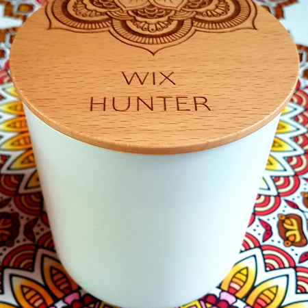 Urban Soy Candle Collection Hand poured Candle - Matte White Colour Jar