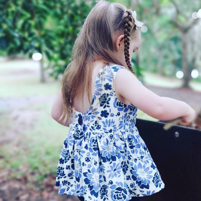 Baby Girls Peplum Top and Panties SETS (SIZE 000-1) - CLEARANCE