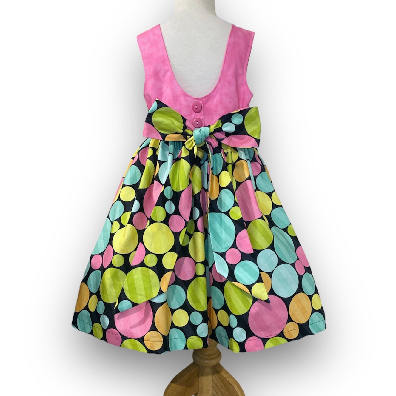 SIZE 6 Bright Spot Scoop Back Tea Party Dress