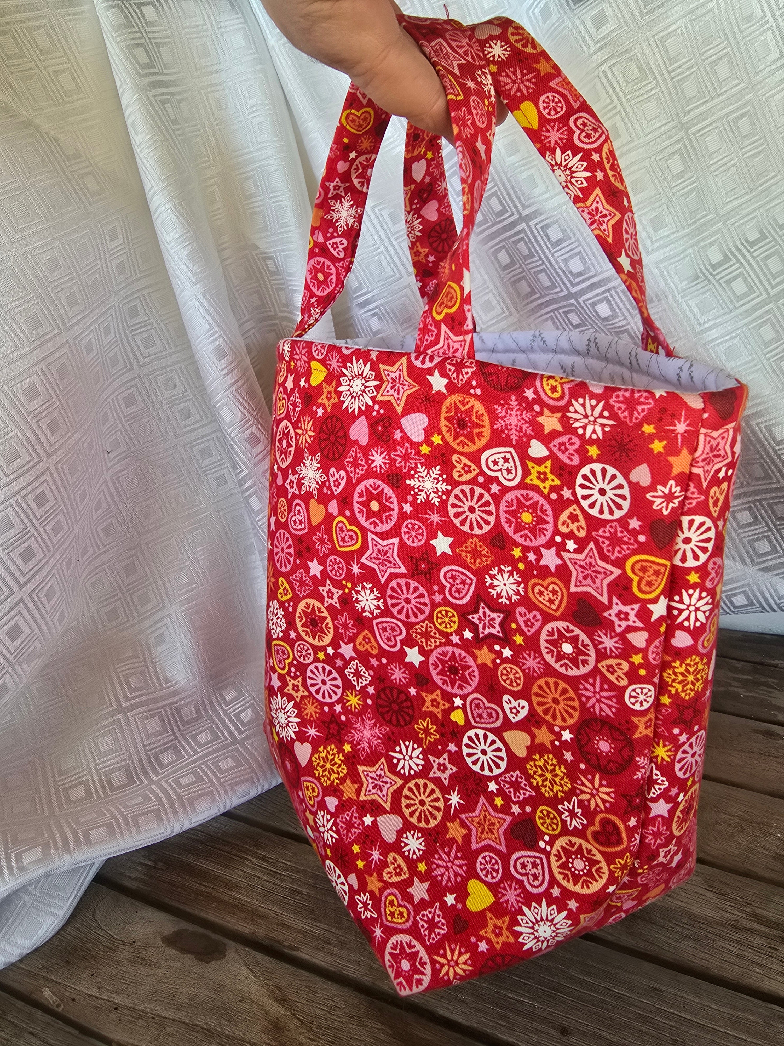 Handmade | Christmas | Fabric | Reusable | Gift Bag