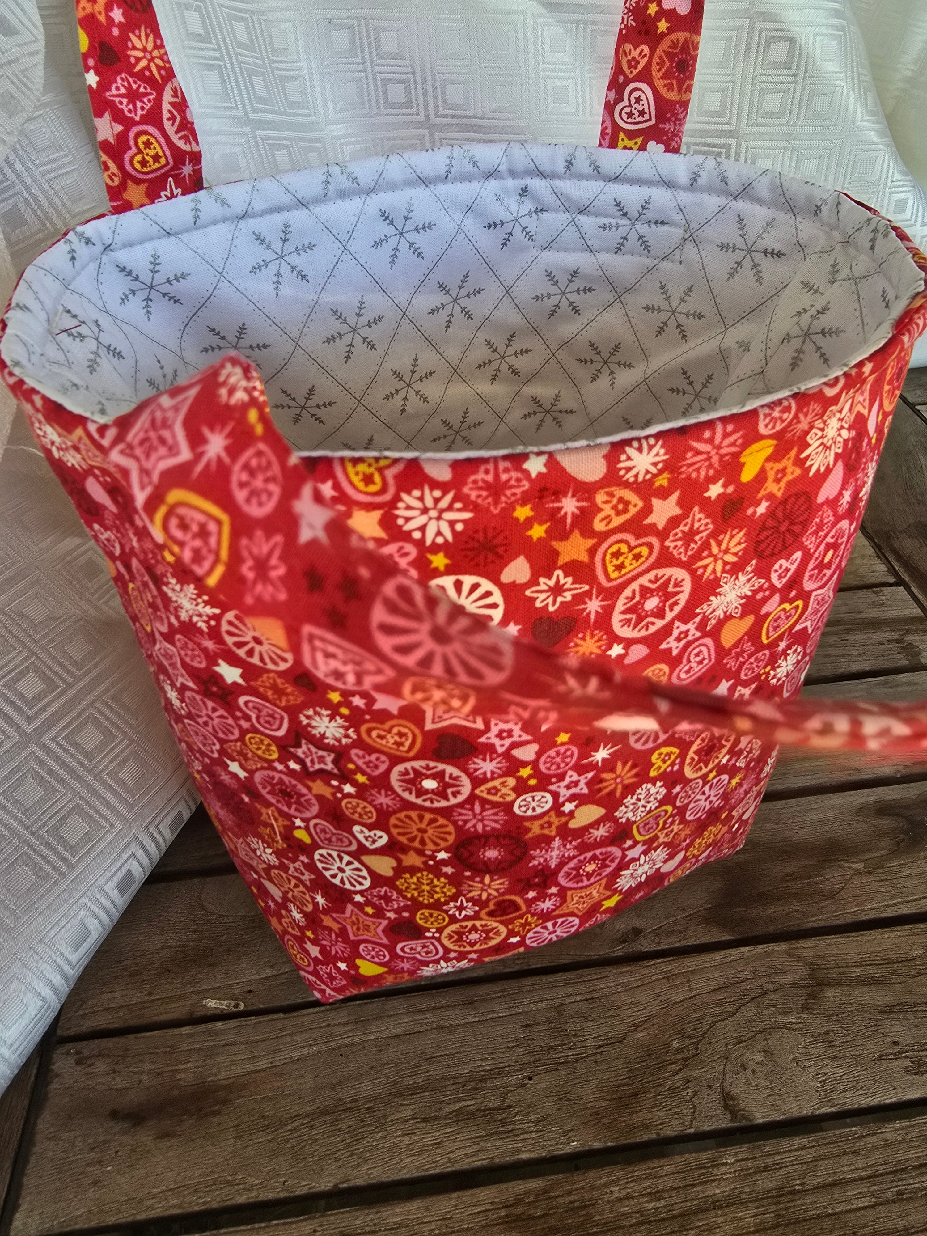 Handmade | Christmas | Fabric | Reusable | Gift Bag