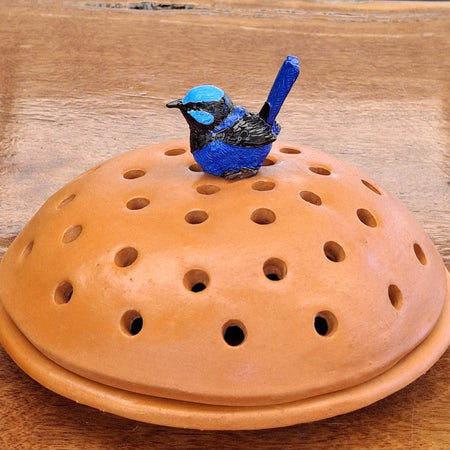 Mosquito Coil Holder Blue Wren