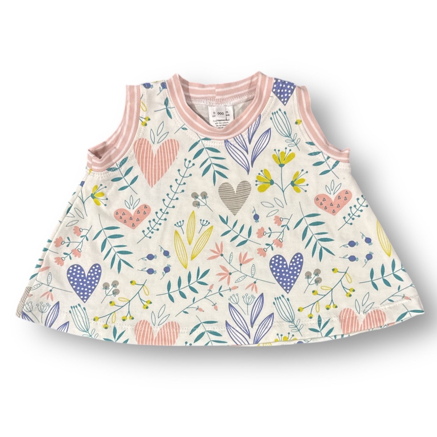 SIZE 000 Hearts and Flowers Swing SET