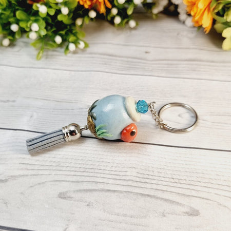 Polymer Clay Key Chain – Multiple Designs Available