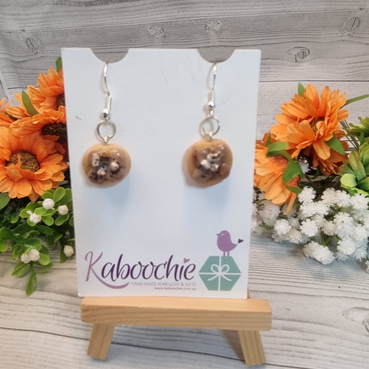 Novelty Miniature Food Earrings - Biscuits, Pancakes, Muffins, Hotdogs, donuts, lemons