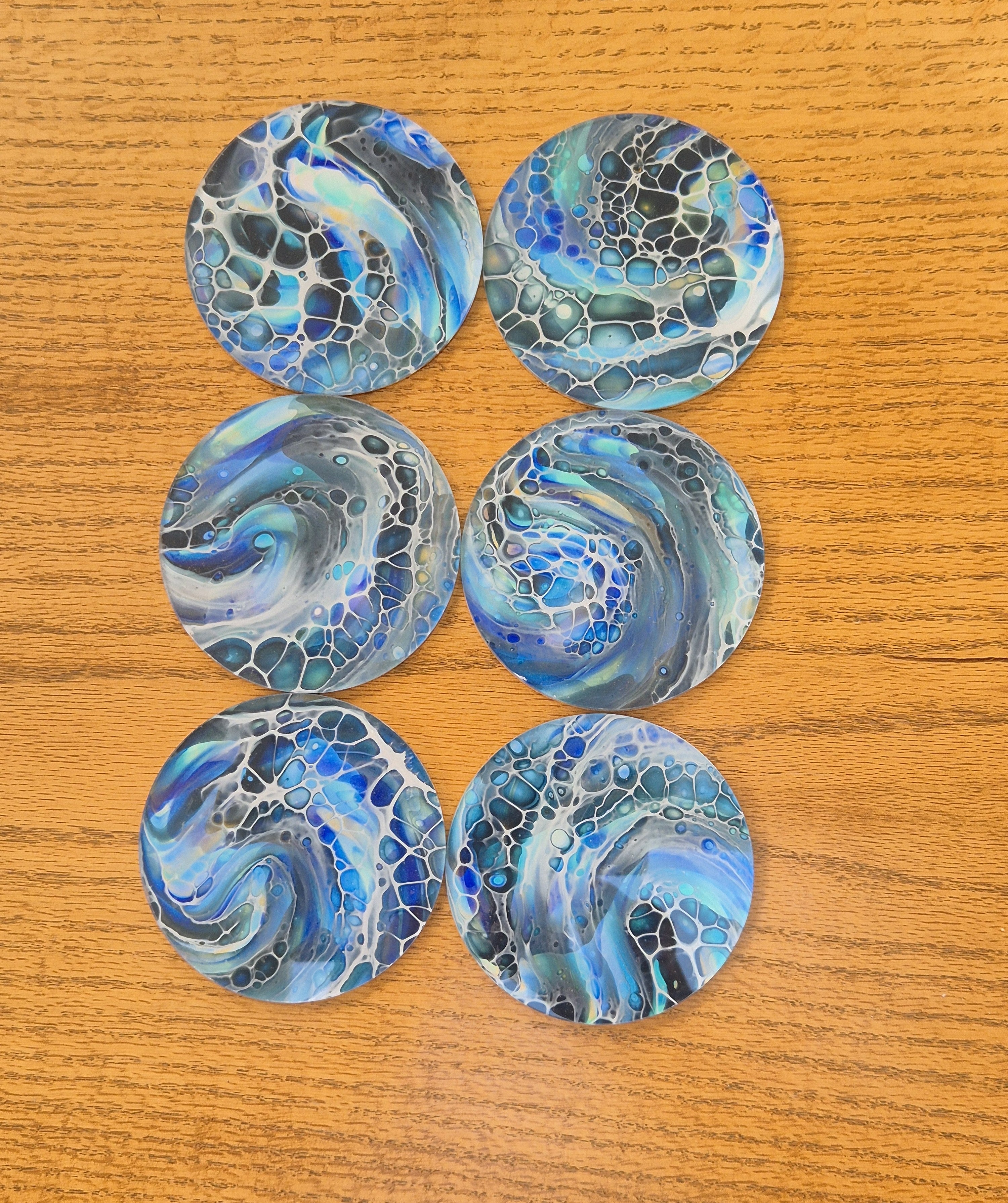 Deep Blue Sea 6 Piece Coaster Set