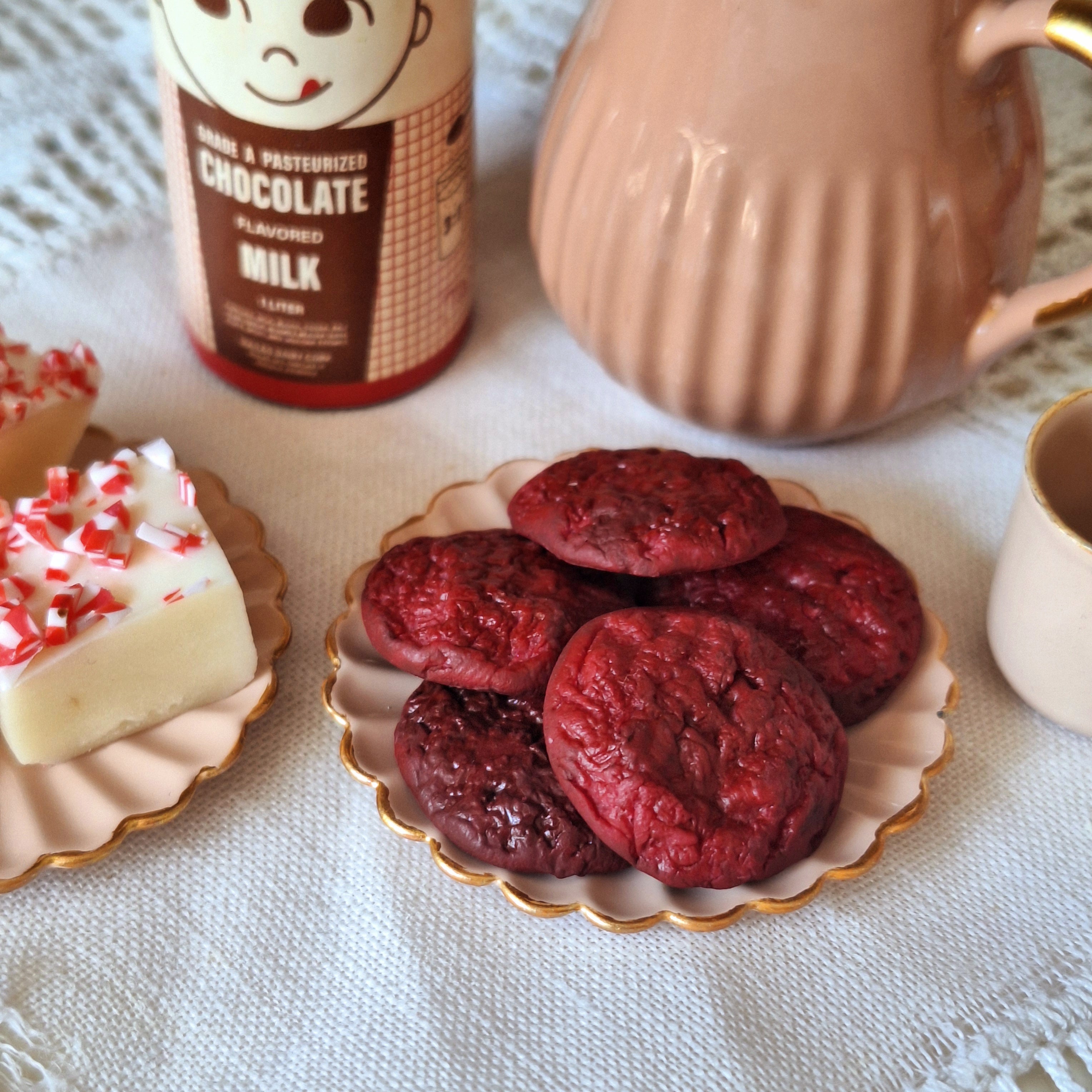4 RED VELVET COOKIES - 2 options