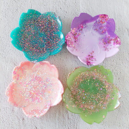 Sakura Cherry Blossom Resin Trinket Dish