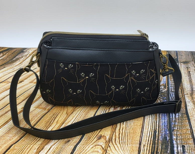 Gold Cats Ava Shoulder/Crossbody Bag