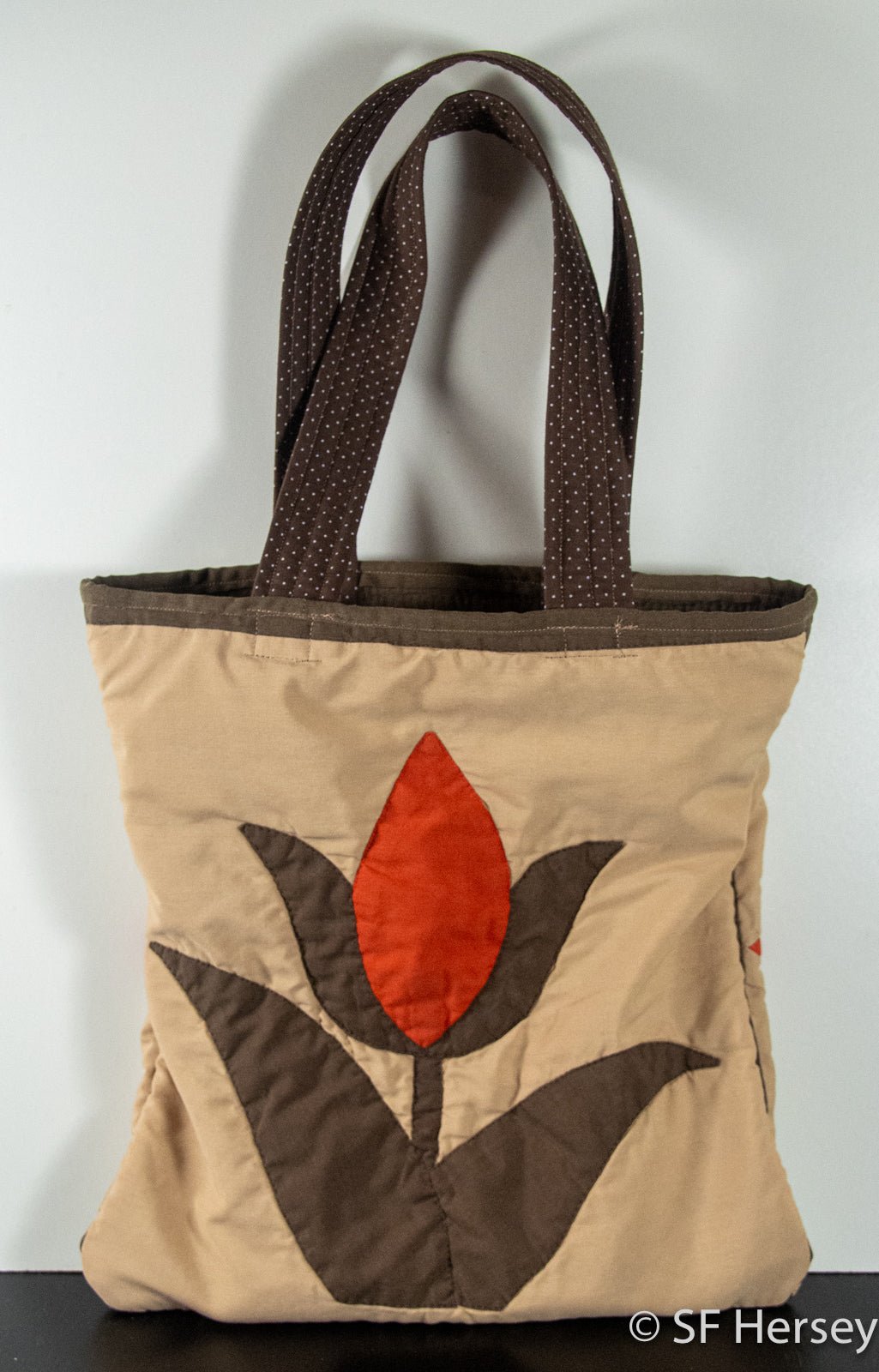 Retro 80s Quilt Repurposed as a Bag