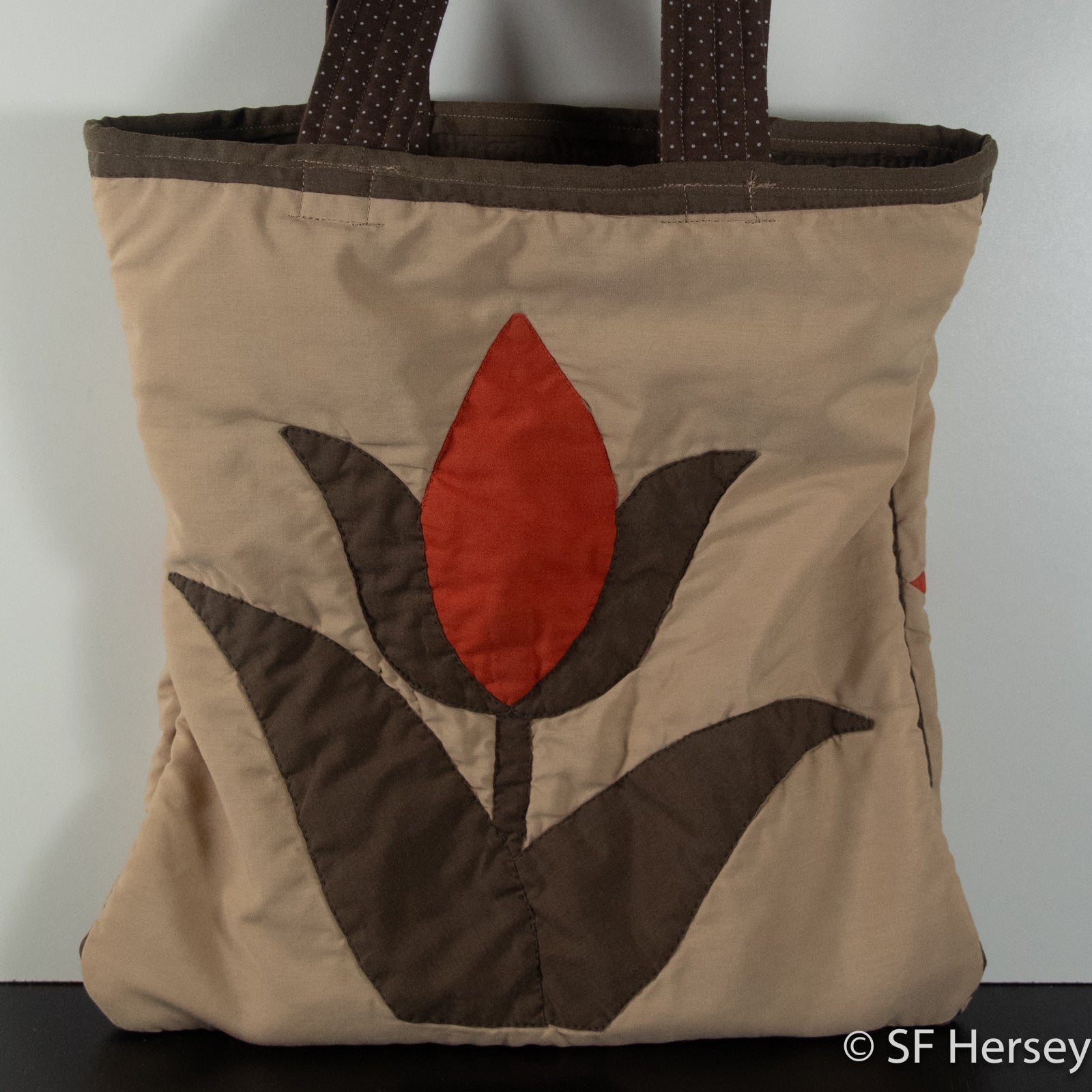 Retro 80s Quilt Repurposed as a Bag