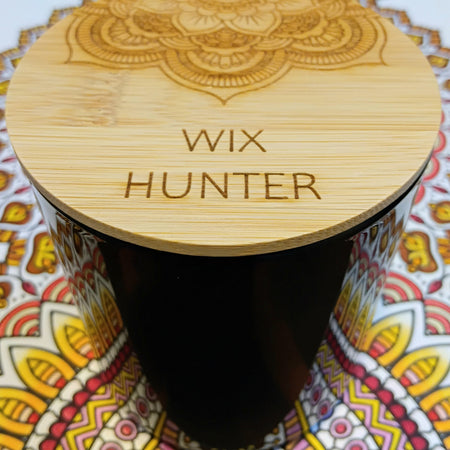 Urban Soy Candle Collection Hand poured Candle - Gloss Dark Amber Colour Jar