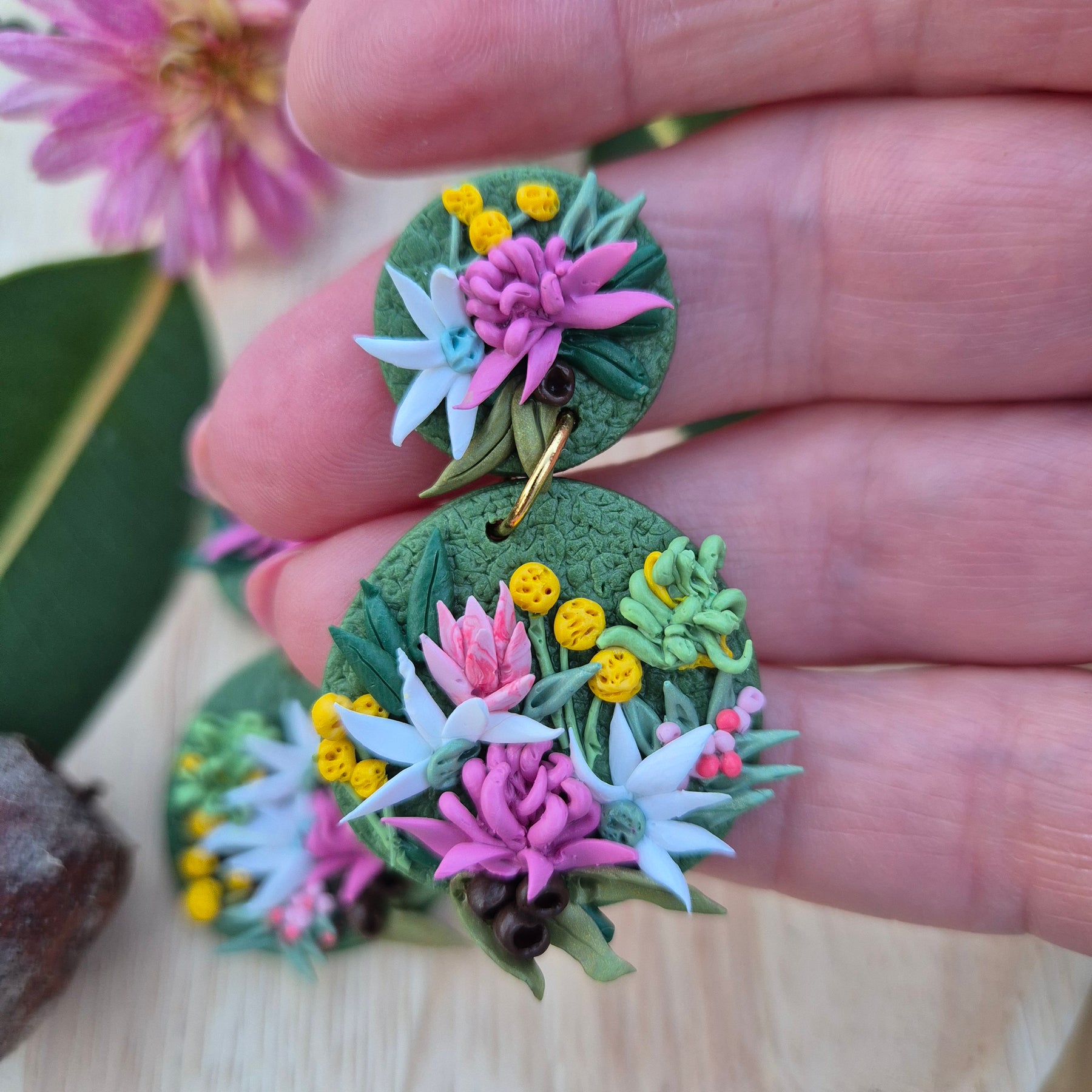 Bushflower Dangle Earrings