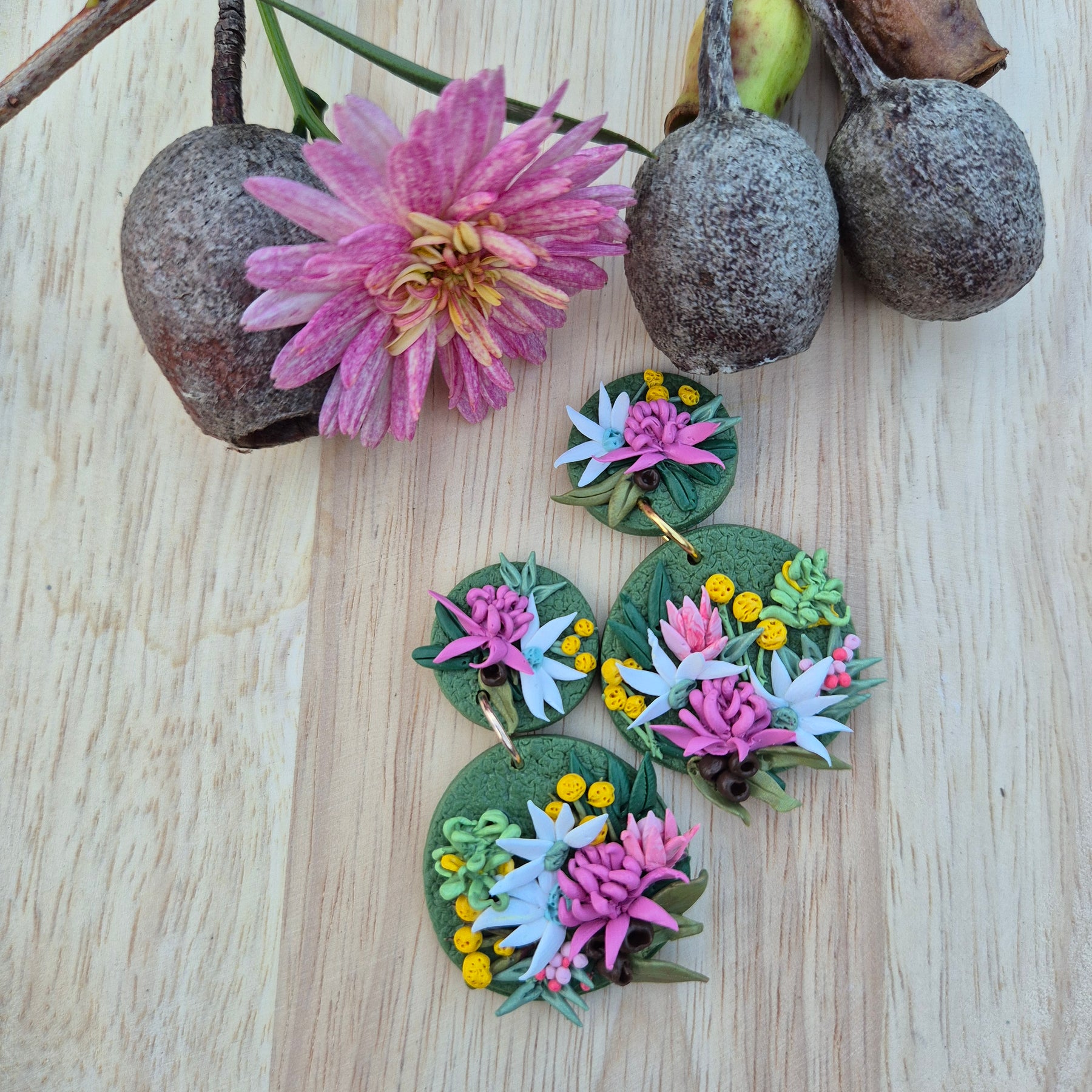 Bushflower Dangle Earrings