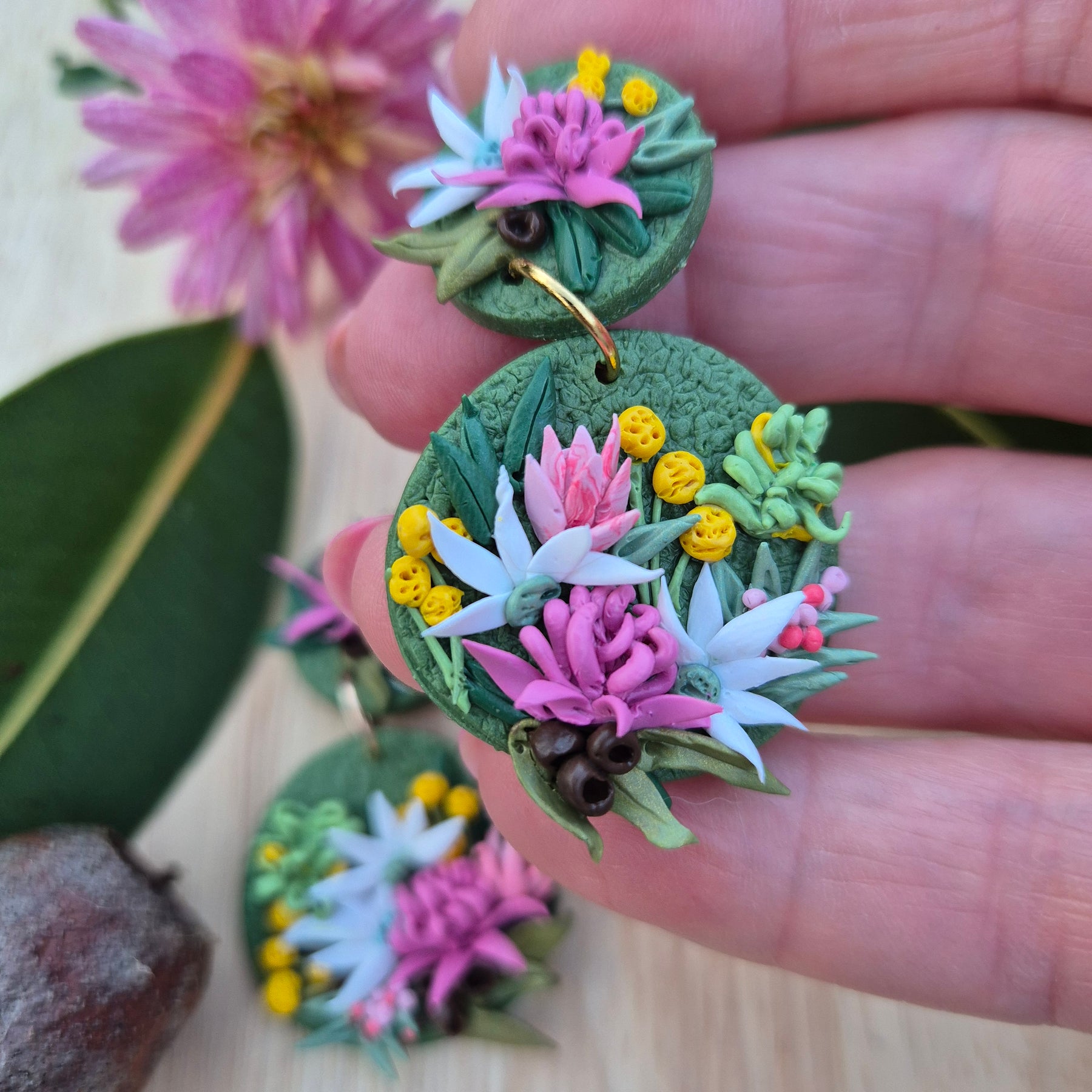 Bushflower Dangle Earrings