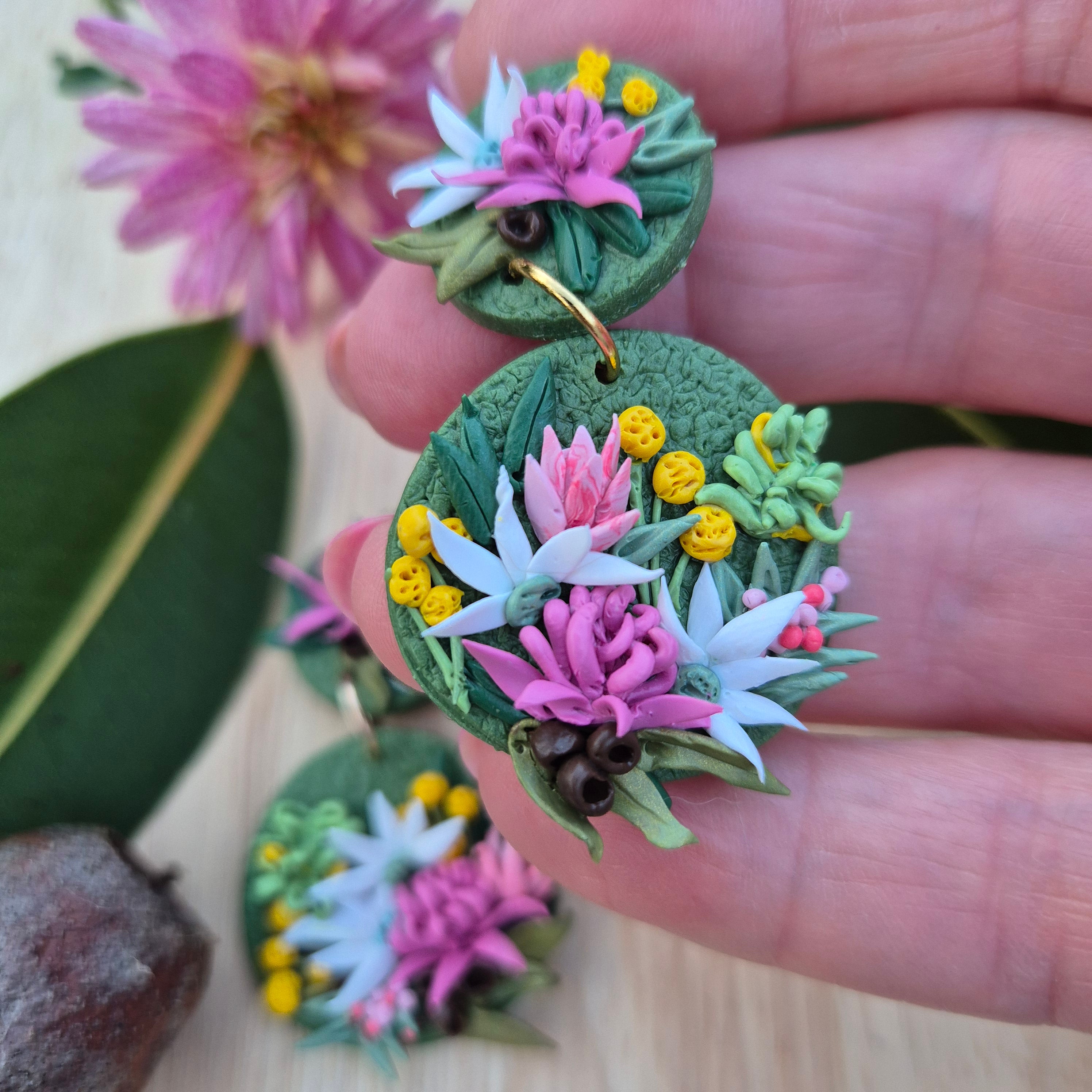 Bushflower Dangle Earrings