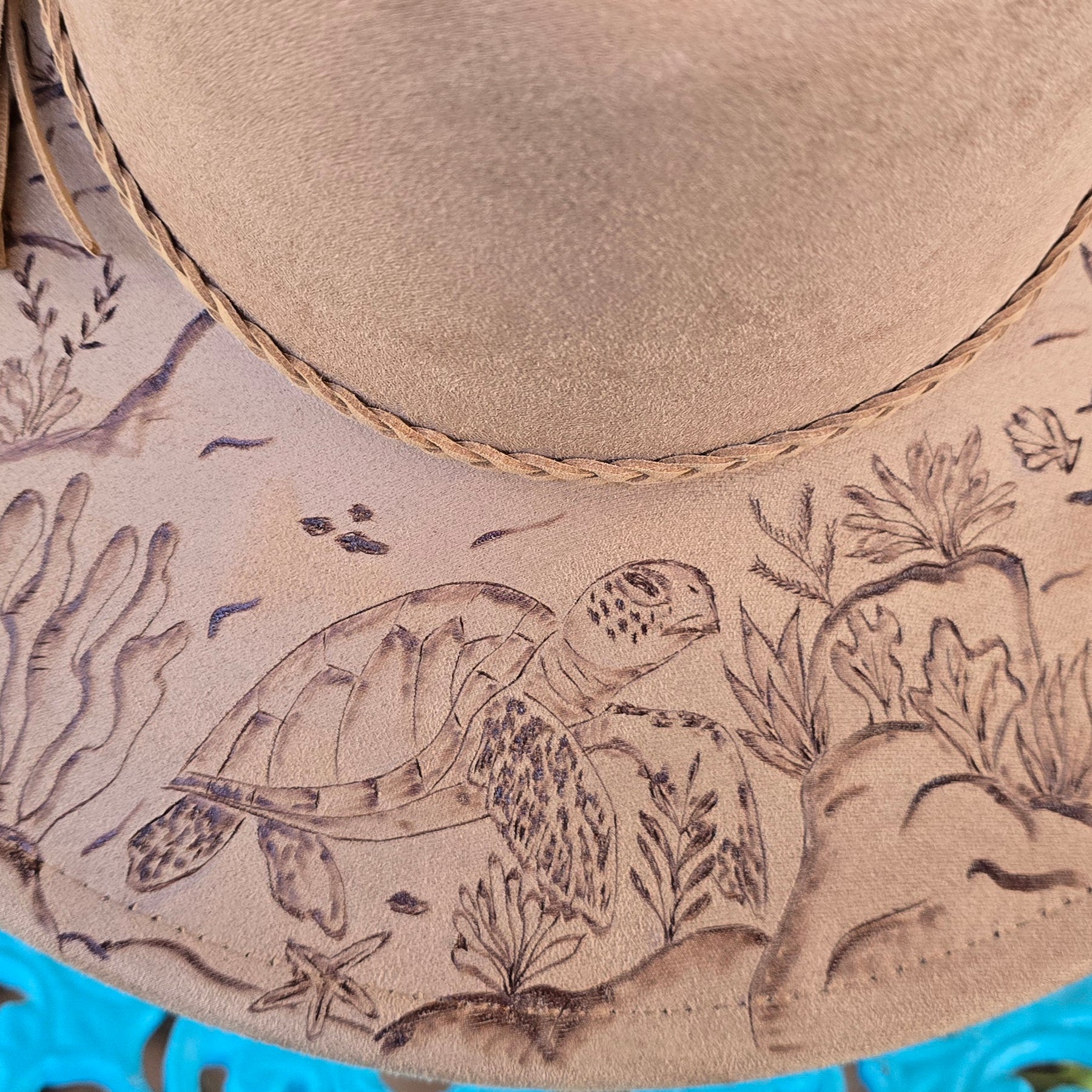 Underwater mermaid fedora hat