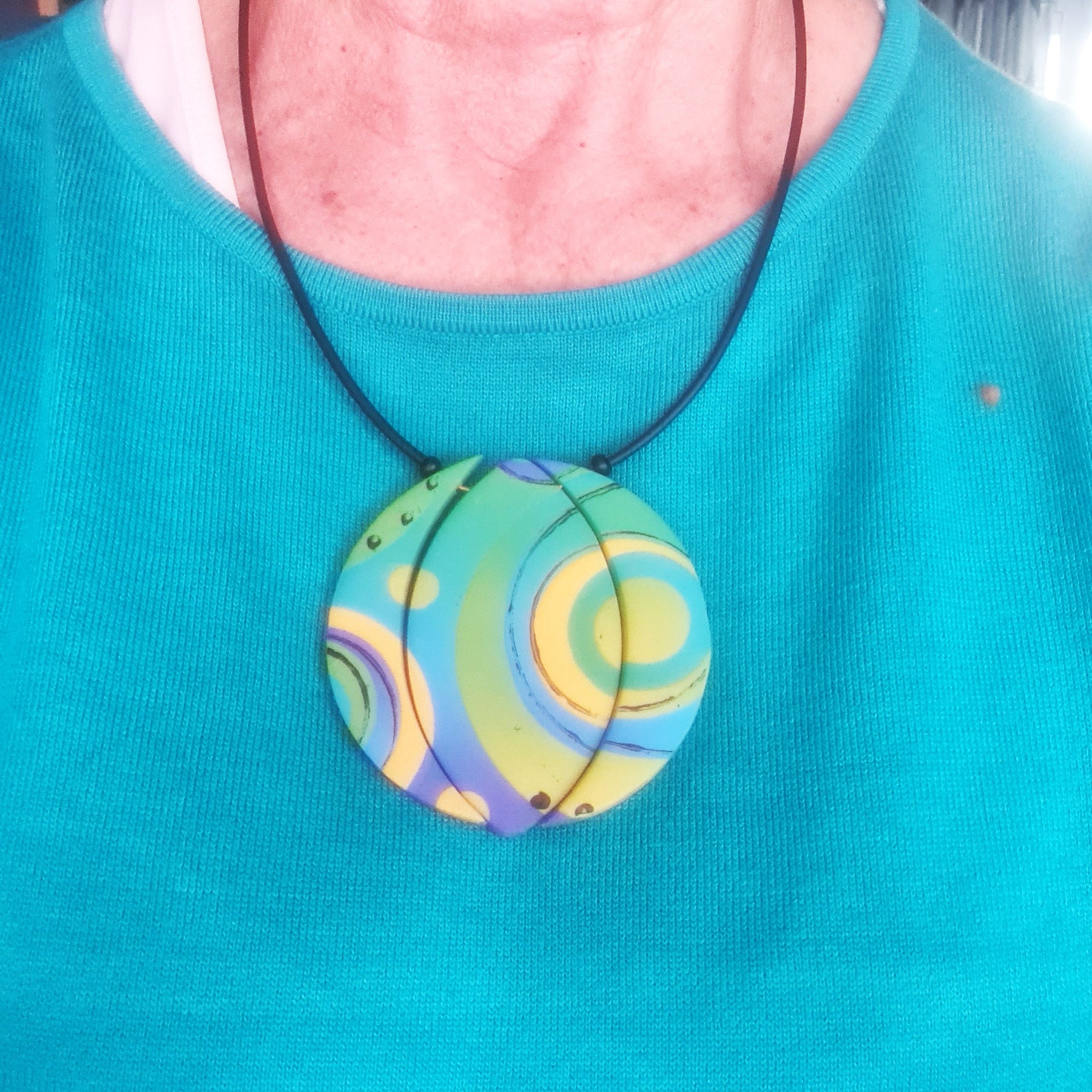 Bold Green Pendant