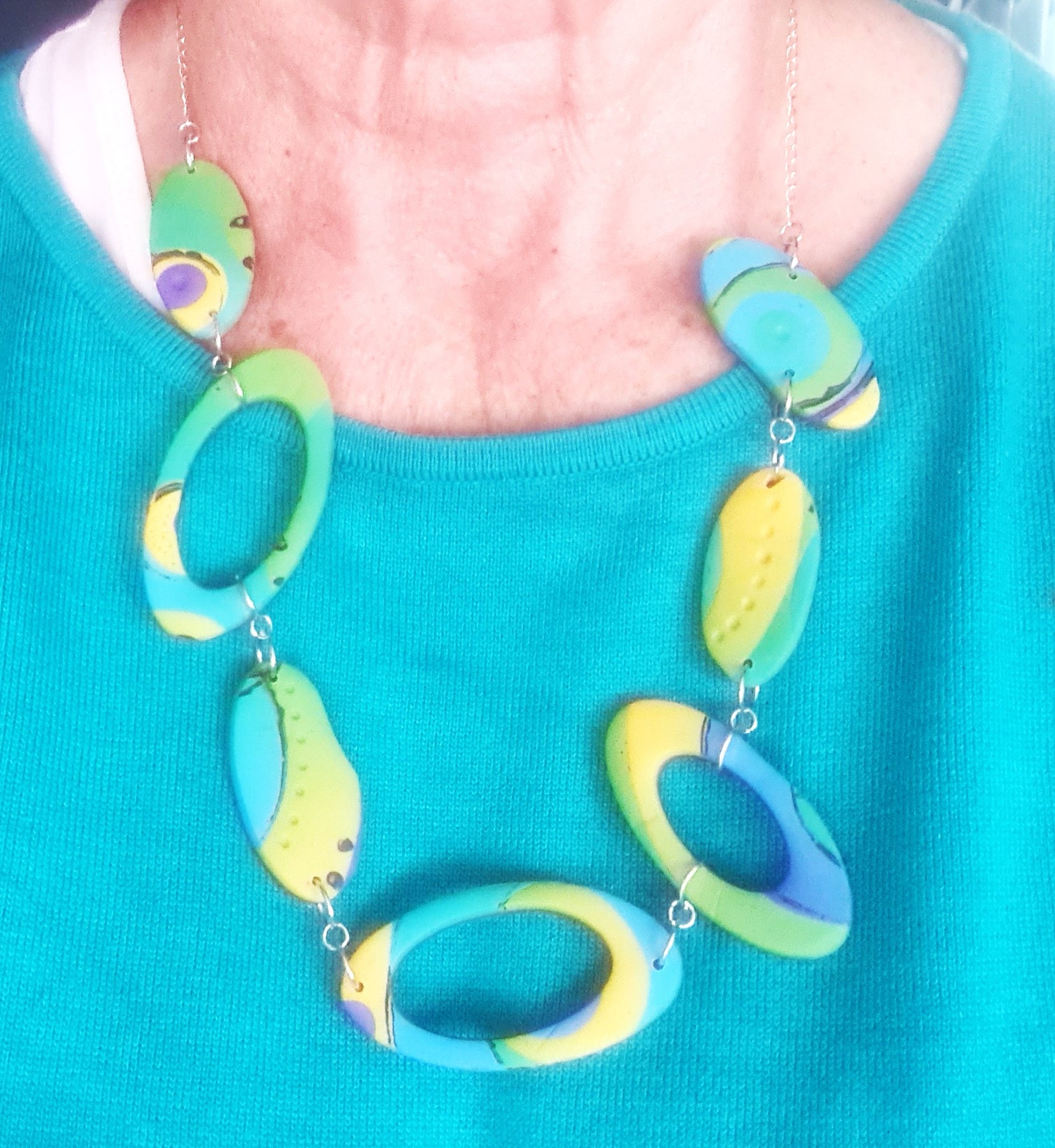 Bold Green Necklace