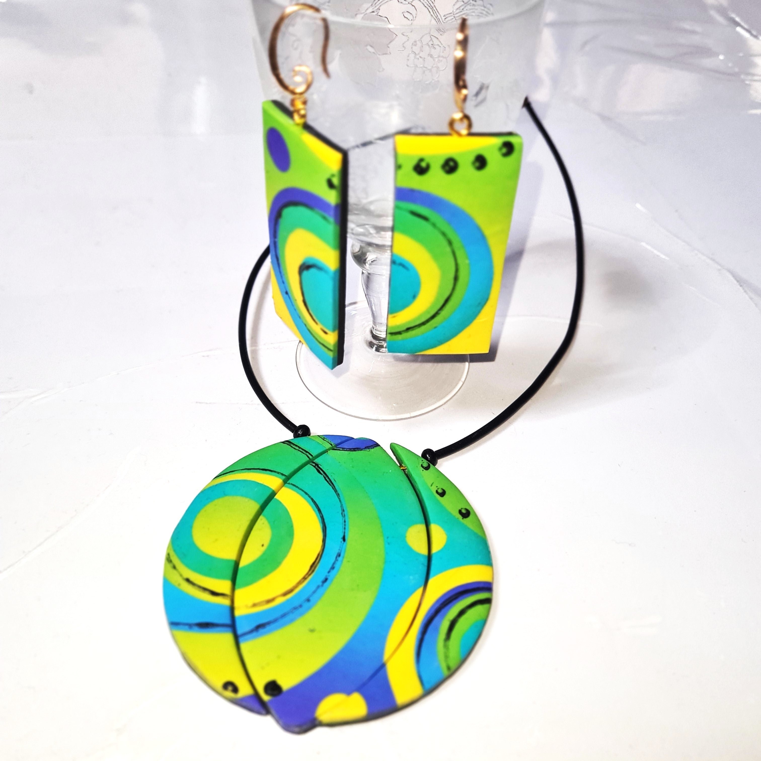 Bold Green Pendant