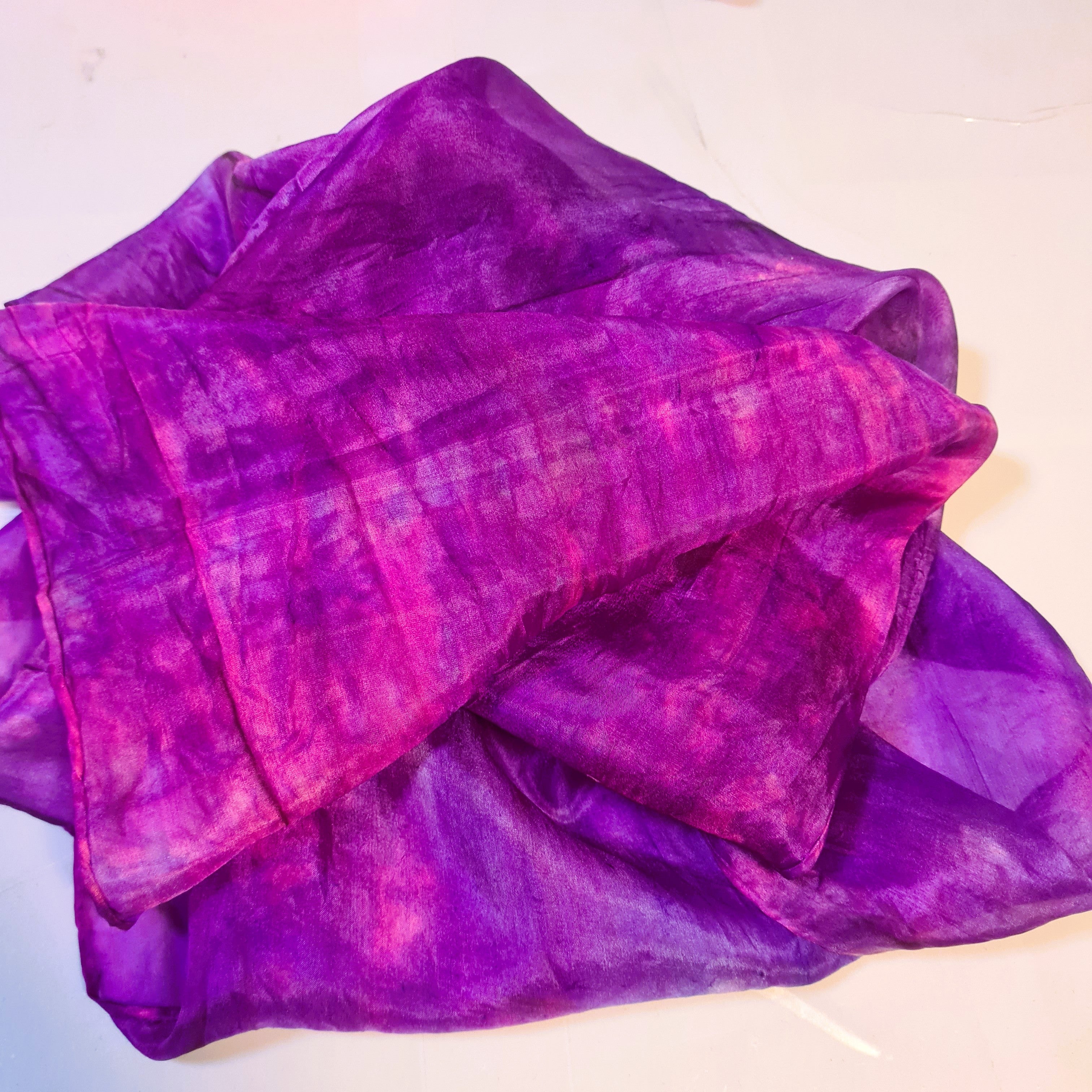 Hand Dyed Silk Scarf