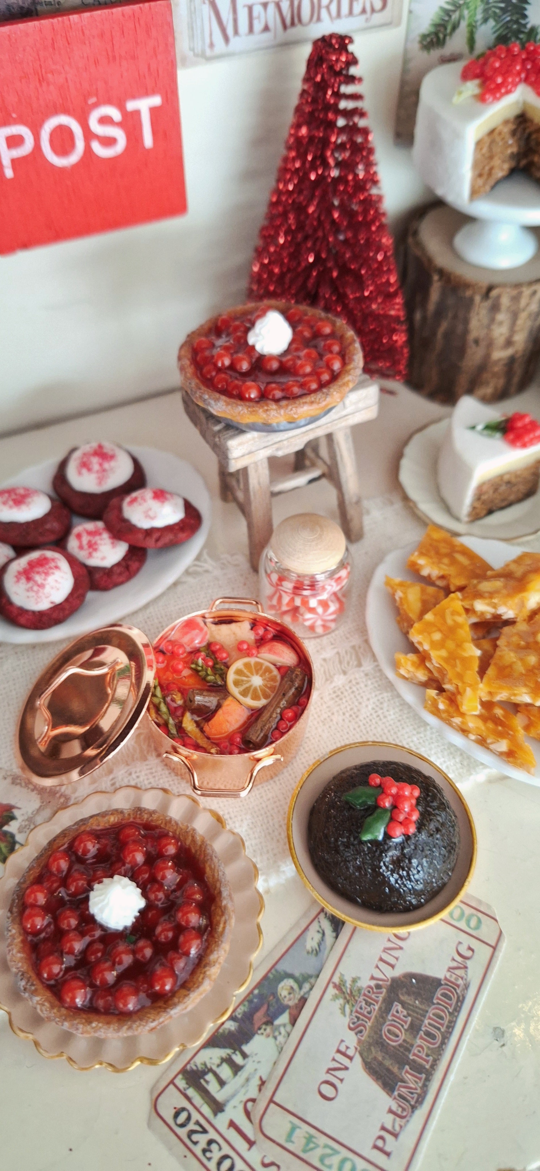 Christmas simmer pot 1:12 scale