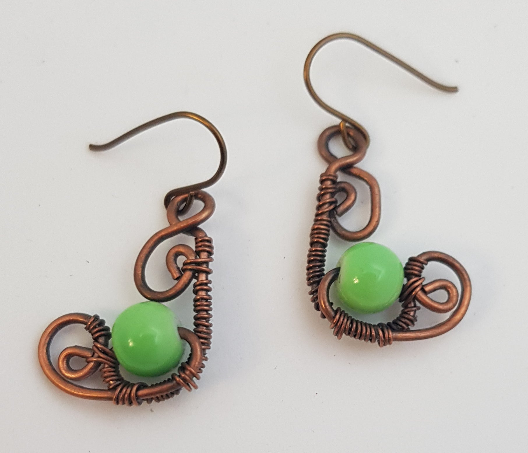 Copper Green Cristmas stocking (#578AM/E)