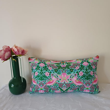 Strawberry Thief - Lumbar Cushion Cover