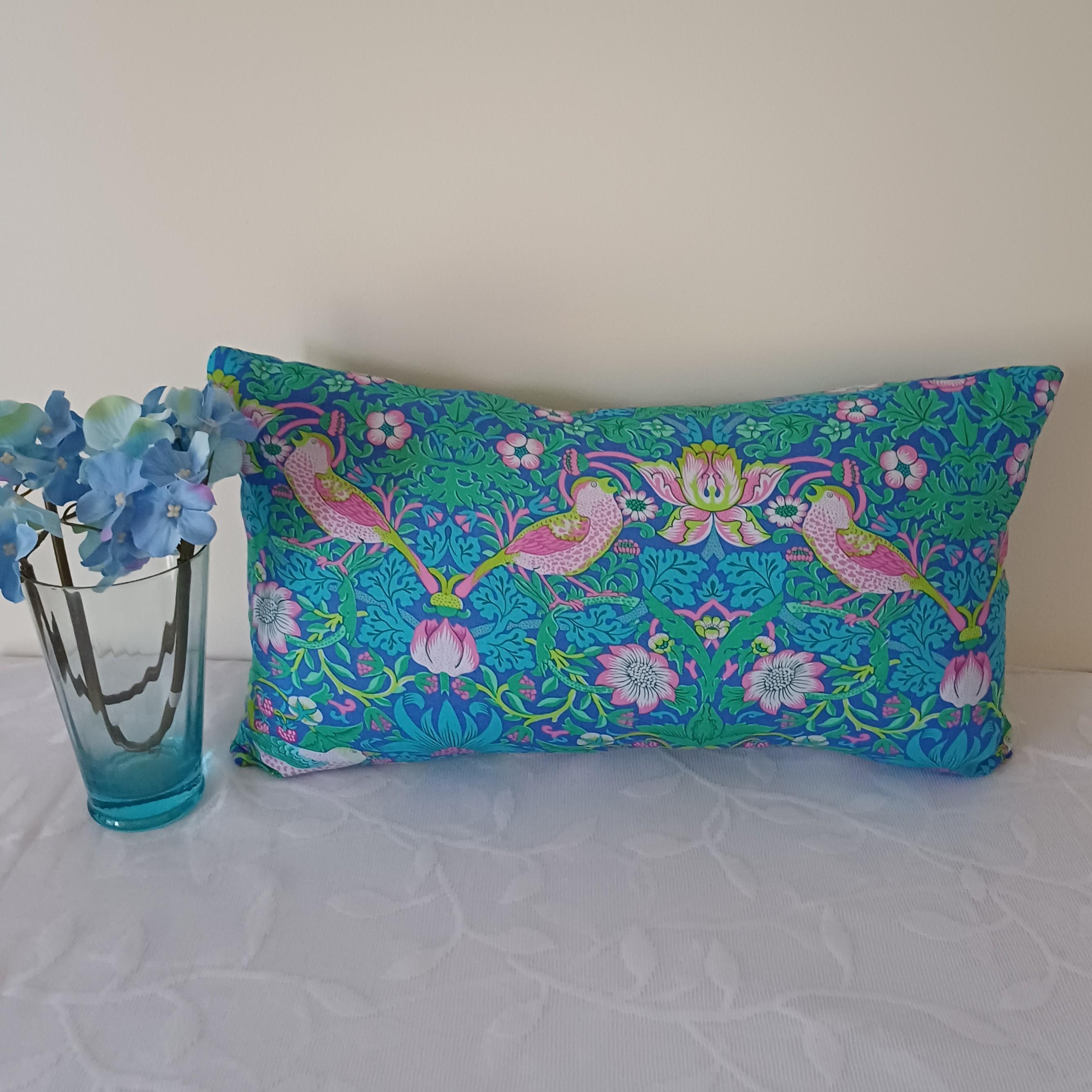 Strawberry Thief - Lumbar Cushion Cover