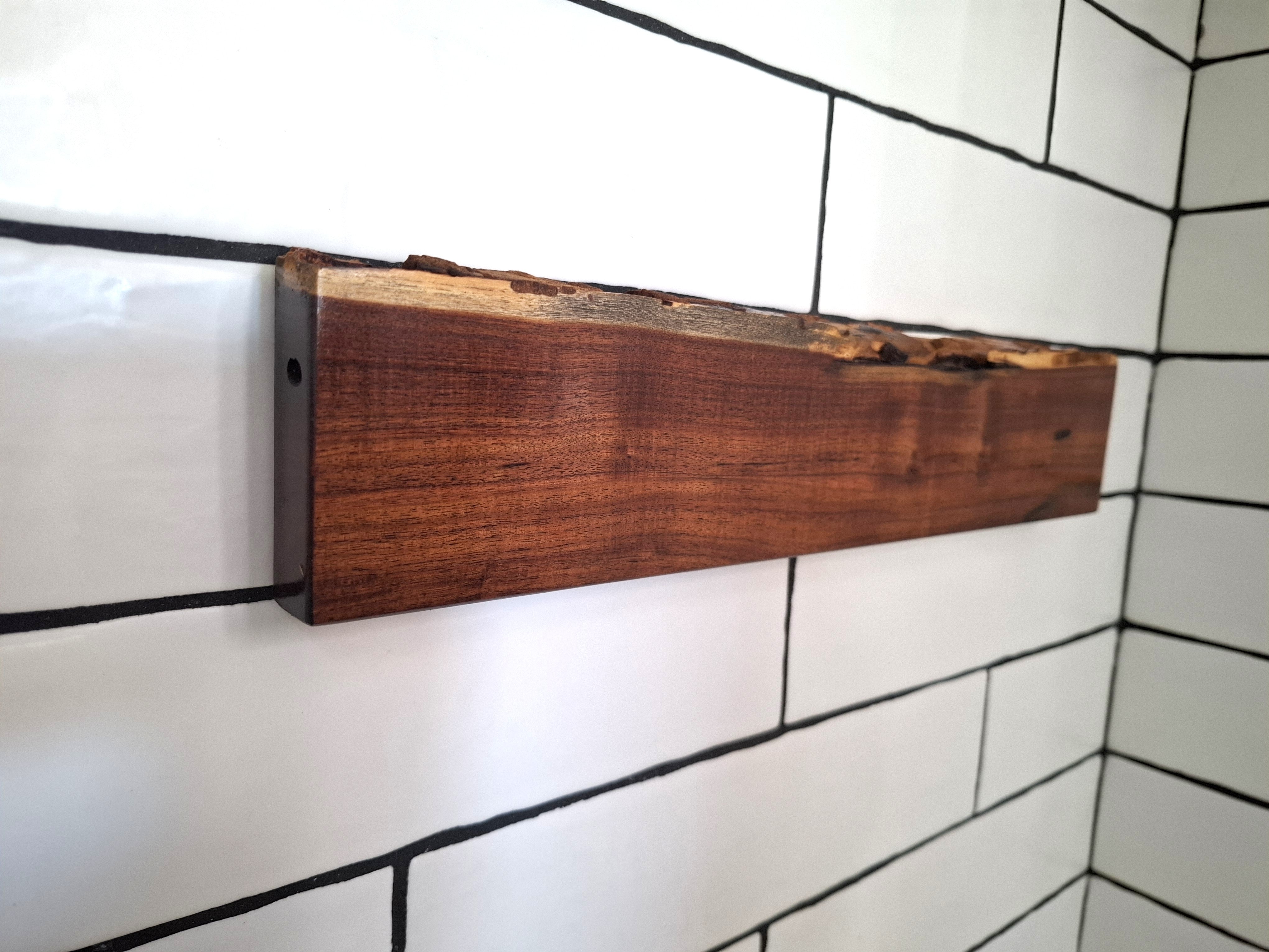 Handmade Wooden Magnetic Knife Holder