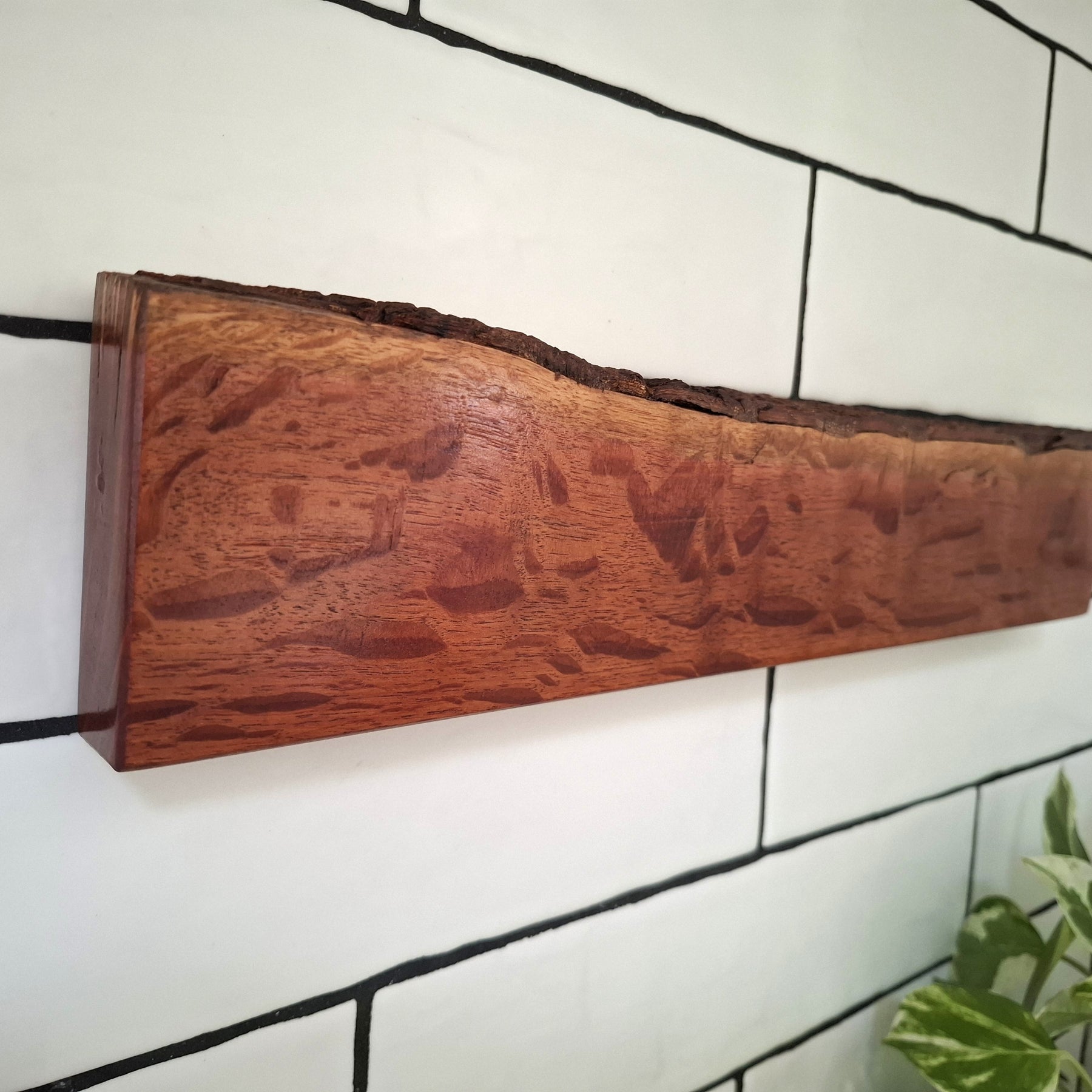 Handmade  Wooden Magnetic Knife Holder