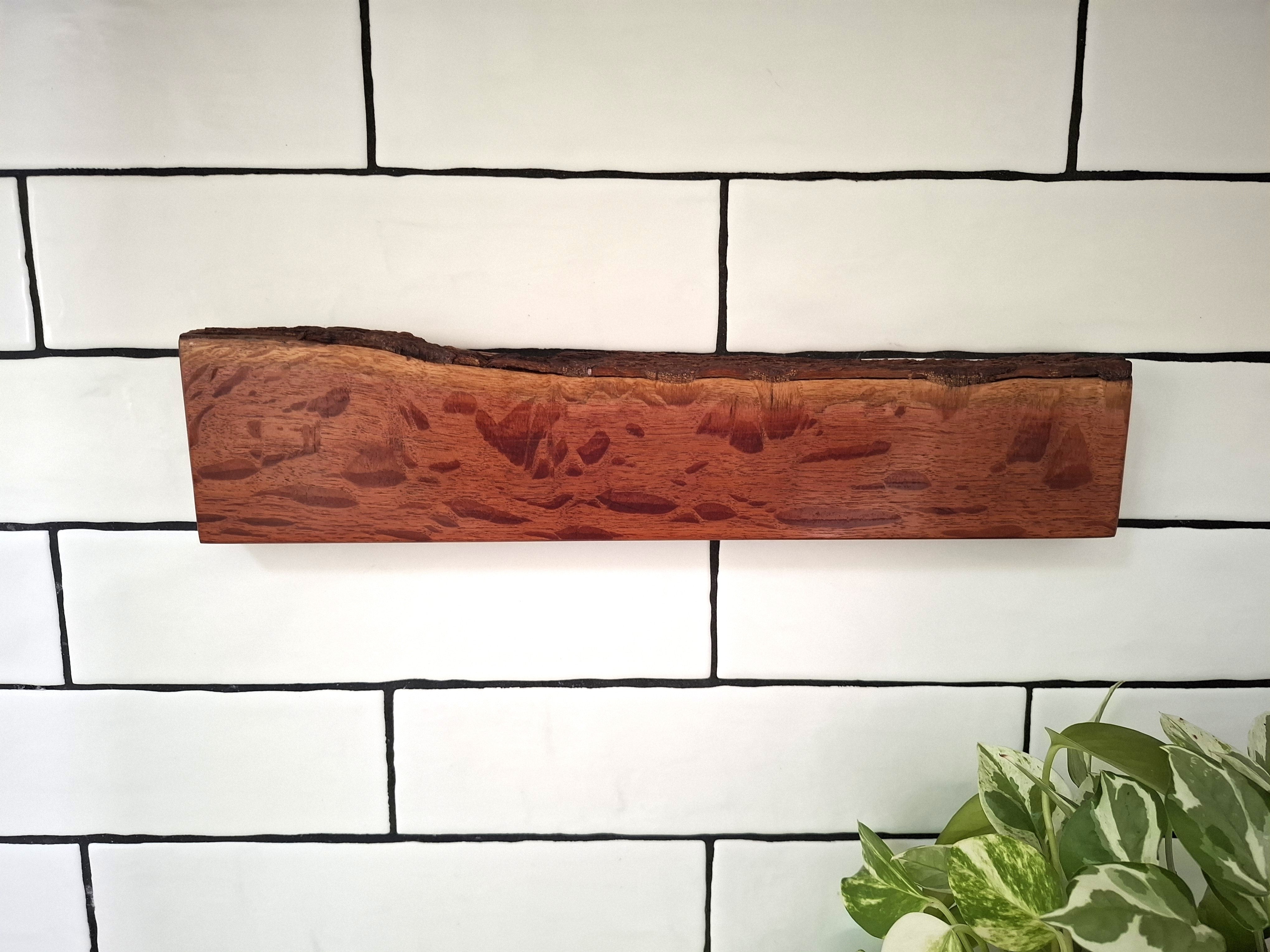 Handmade  Wooden Magnetic Knife Holder