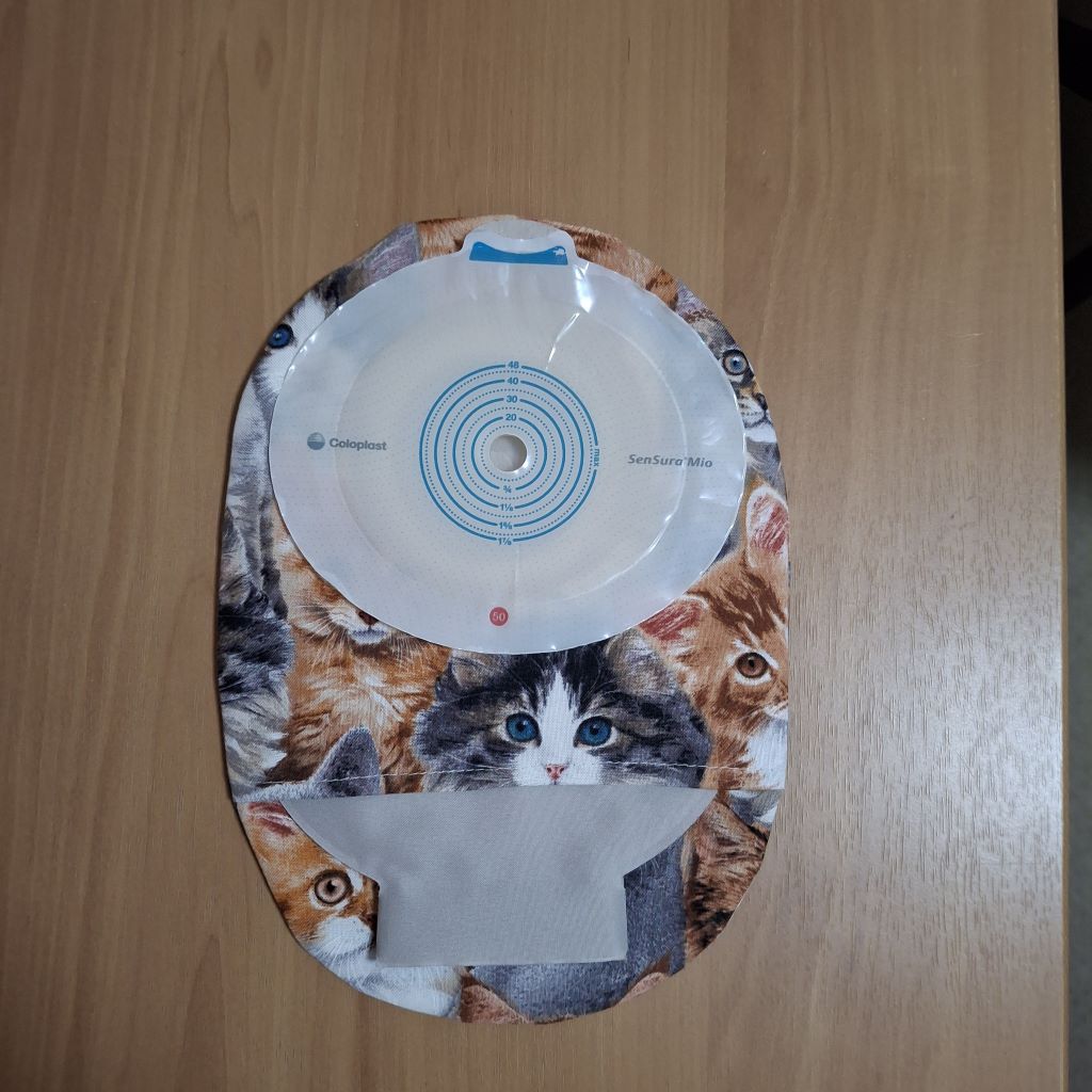 STOMA BAG COVER REGULAR ILEOSTOMY, COLOSTOMY, UROSTOMY