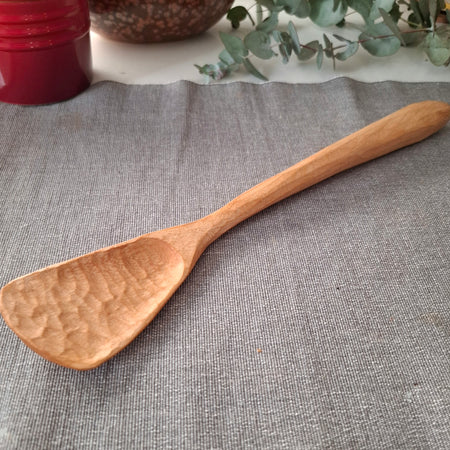 Hand carved spatula | Hand Carved Jacaranda Timber Spatula