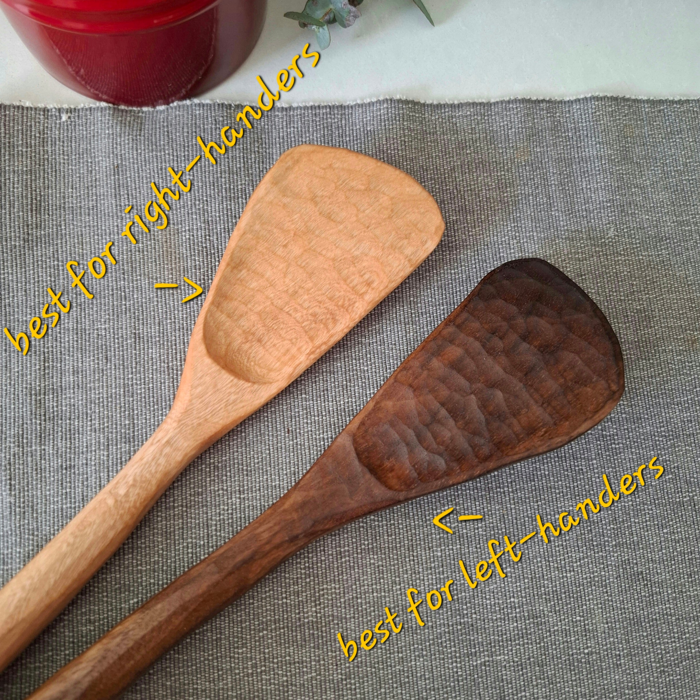 Hand carved spatula | Hand Carved Jacaranda Timber Spatula