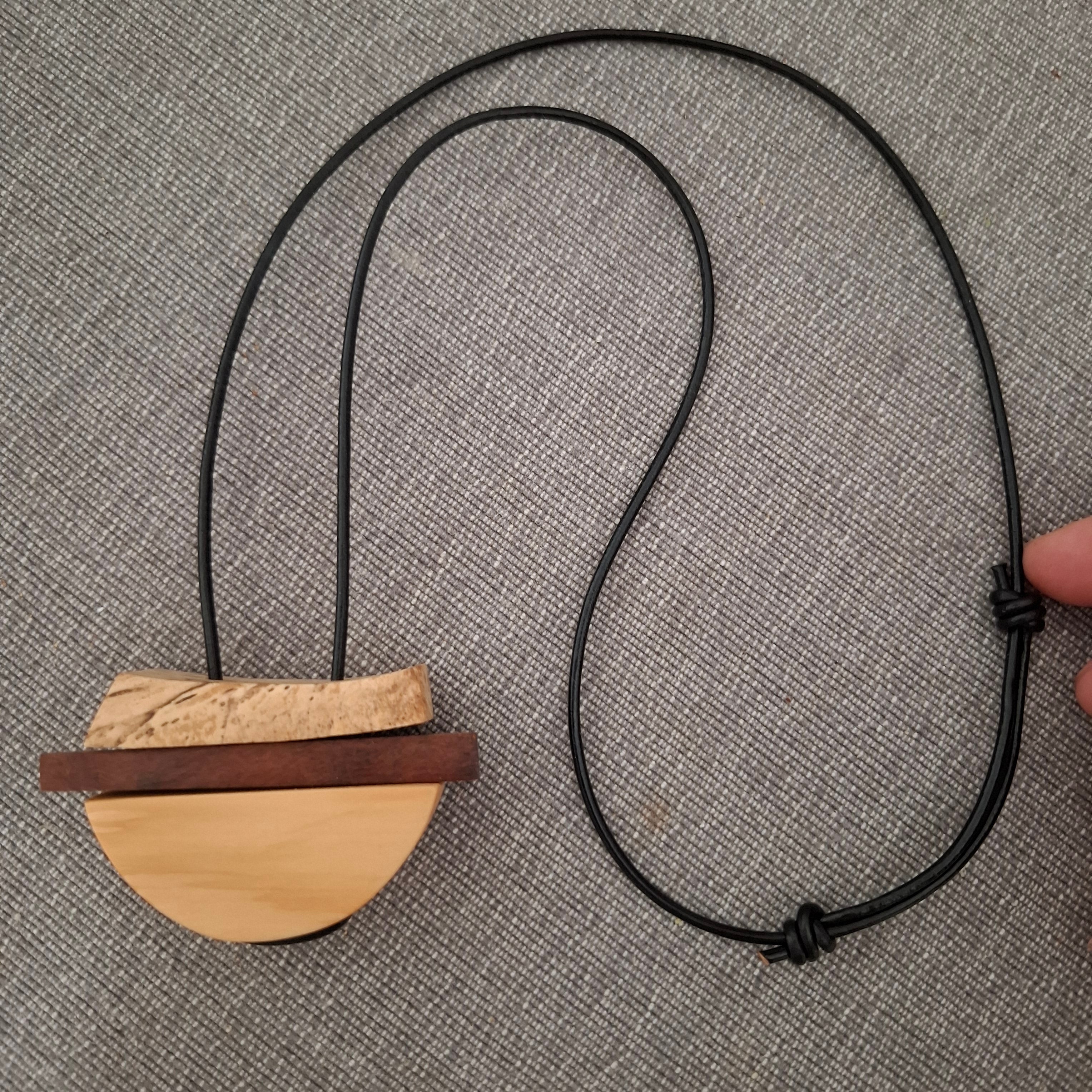 Wooden pendant