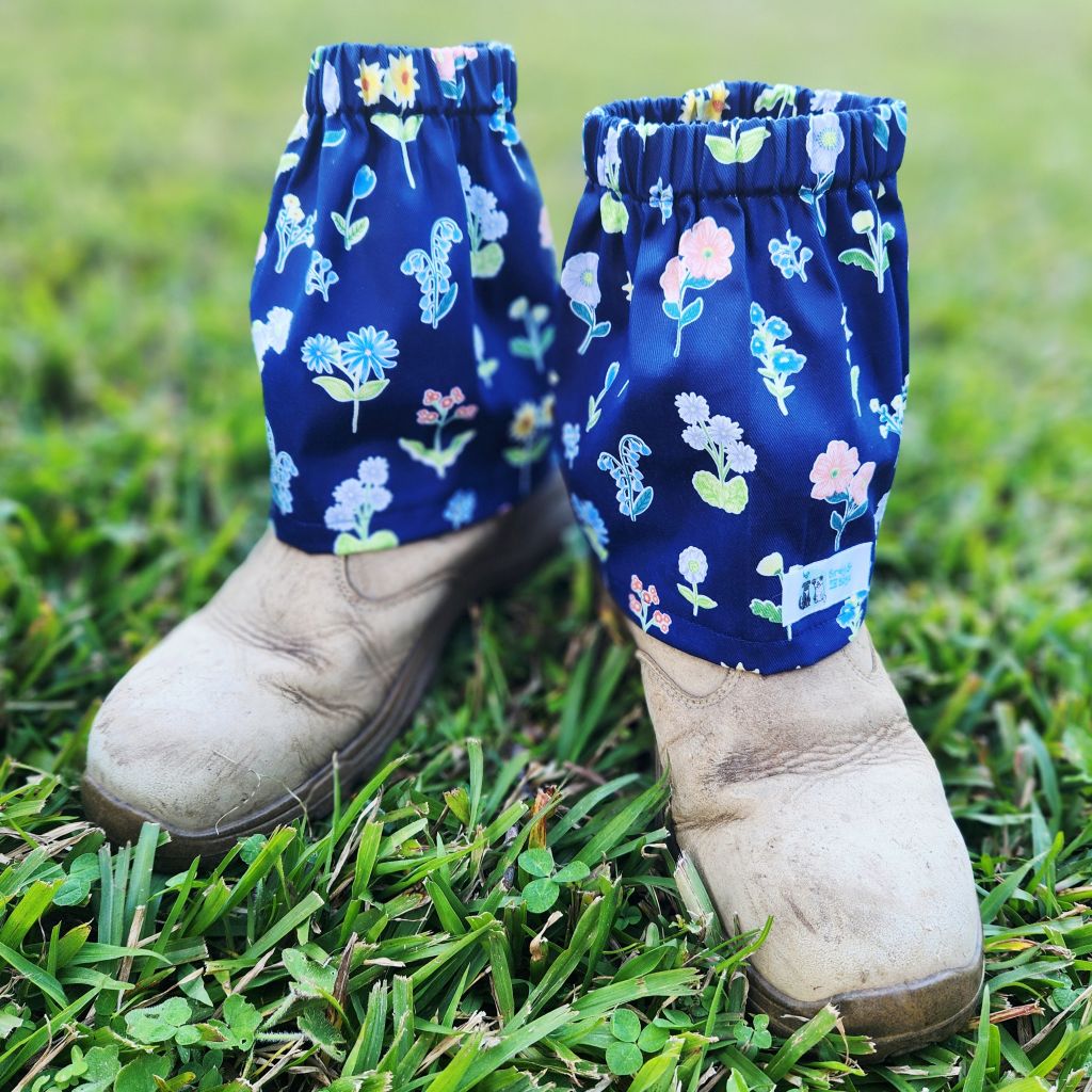 Sock/Boot Protectors - Daisy, Spring Flowers or Hydrangeas (3 Options)