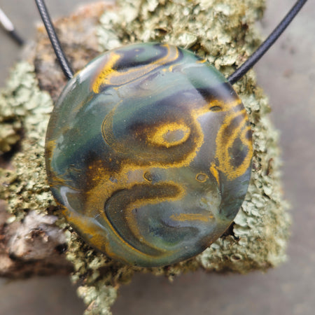 HIDDEN THINGS - POLYMER CLAY FEATURE PENDANT